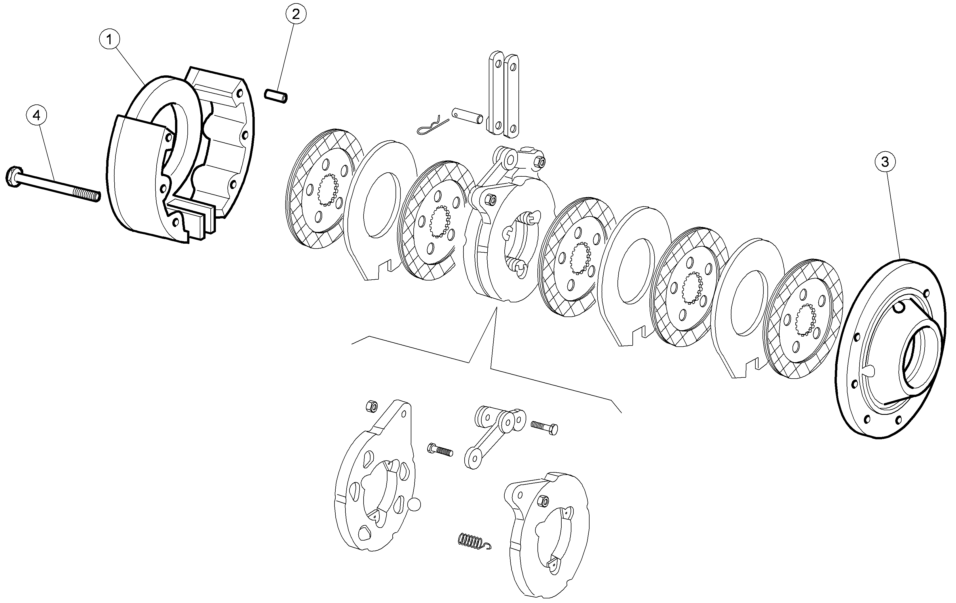 E0145 048 120 BRAKING MECHANISM d1