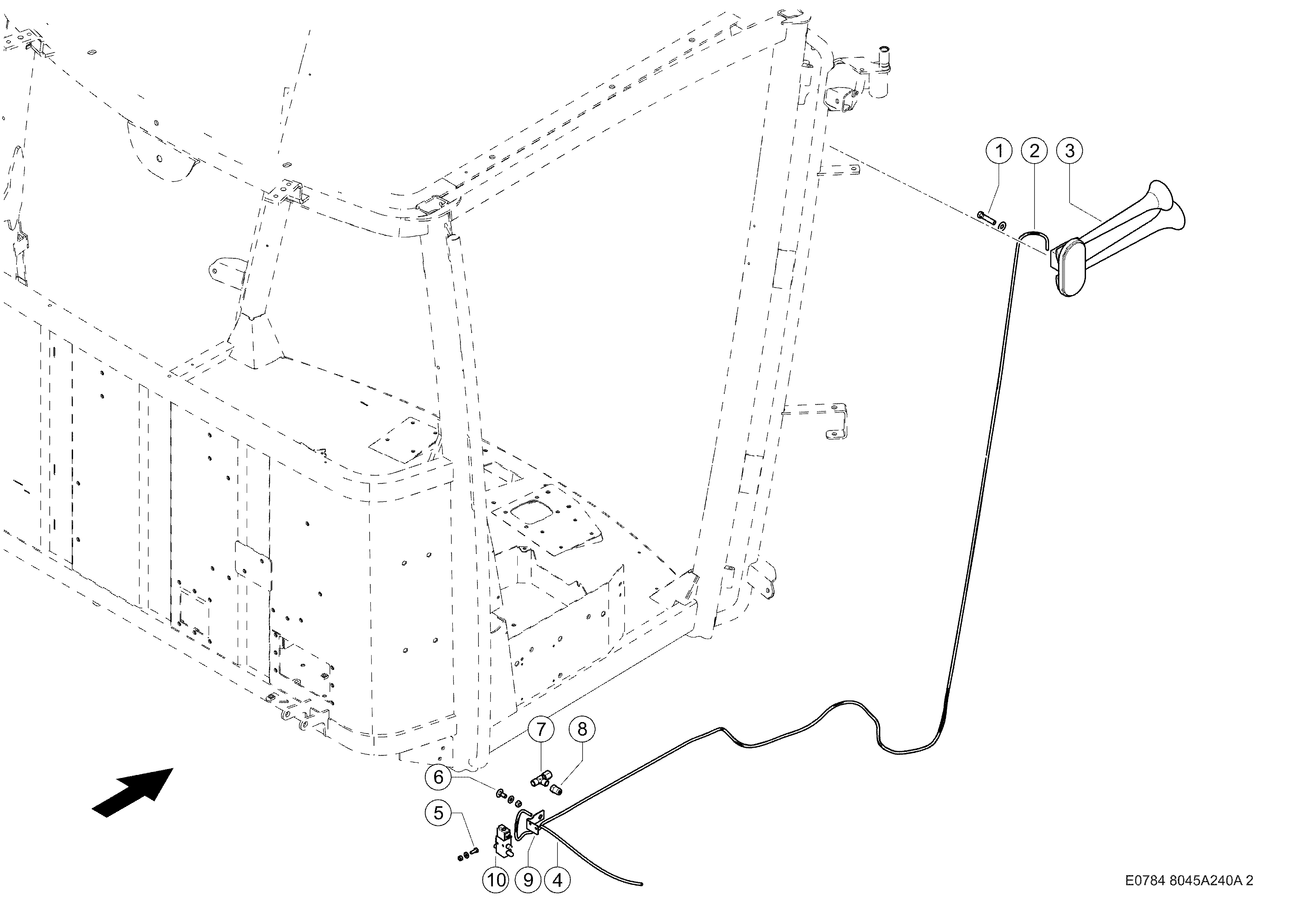 E0784 029 240 HORN d2