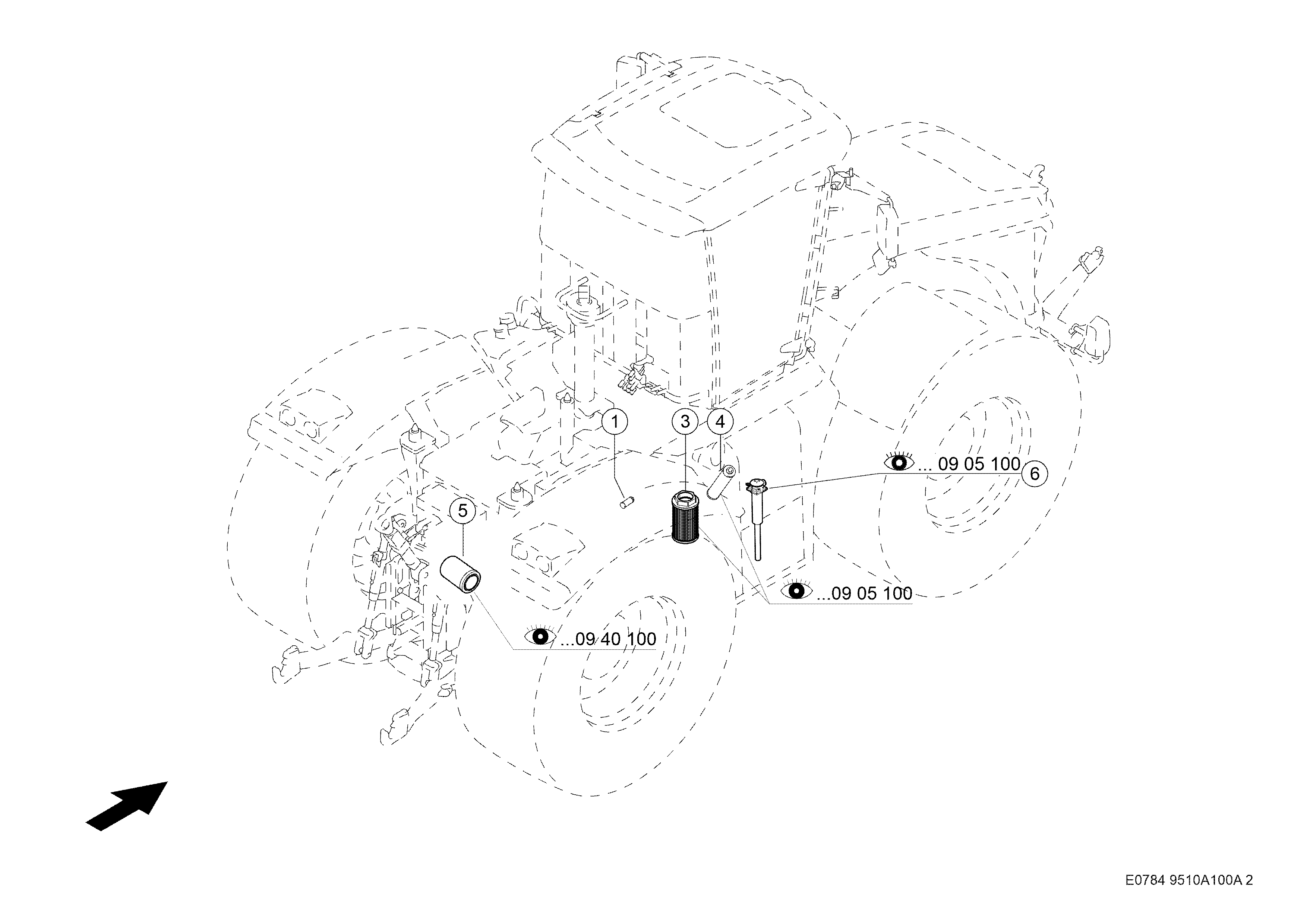 E0784 032 100 FILTER d2