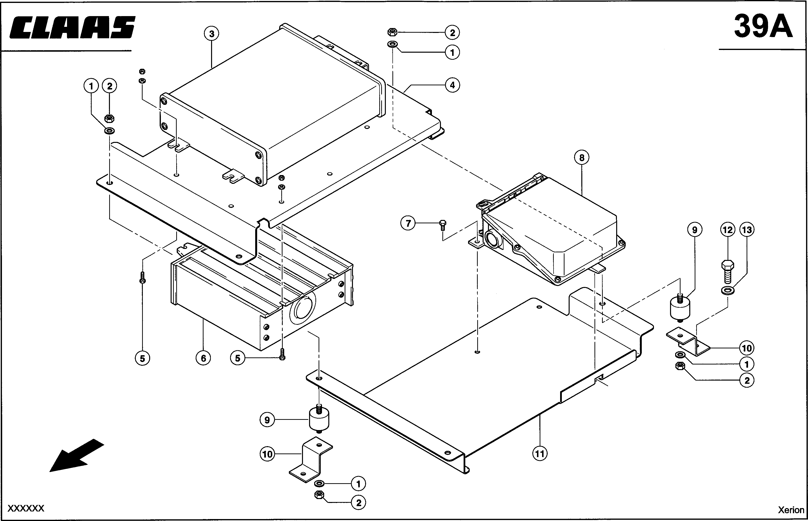 Z0330 038 MODULE BRACKET d1