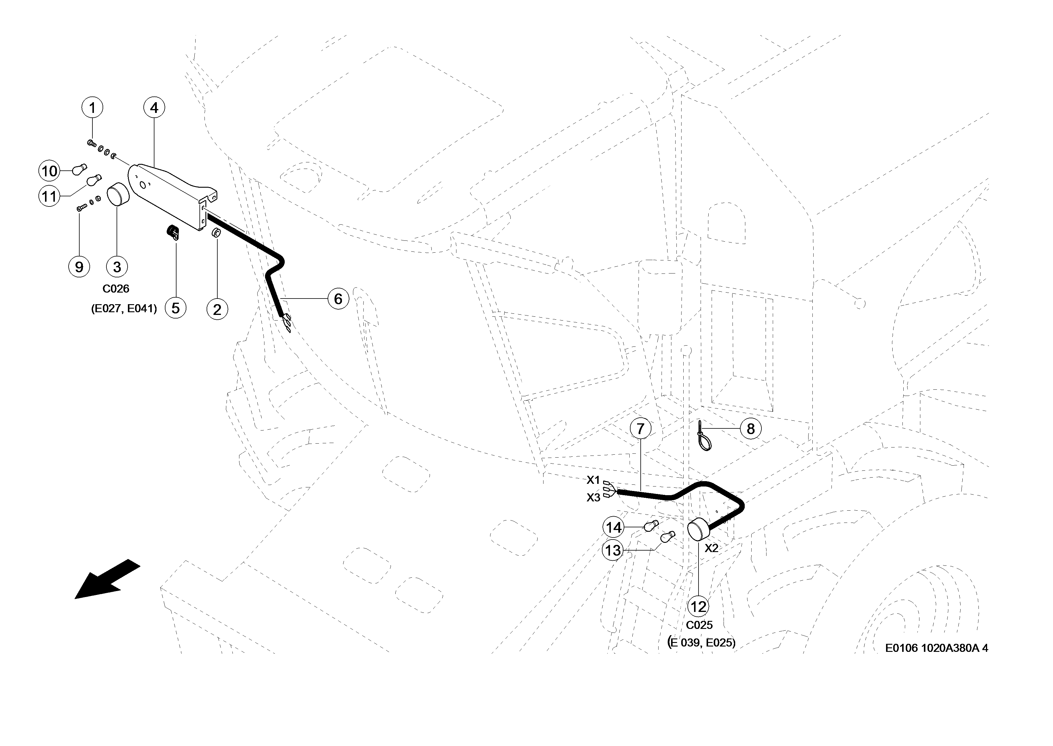 E0106 021 73173a 380 AUXILIARY LIGHTING d4