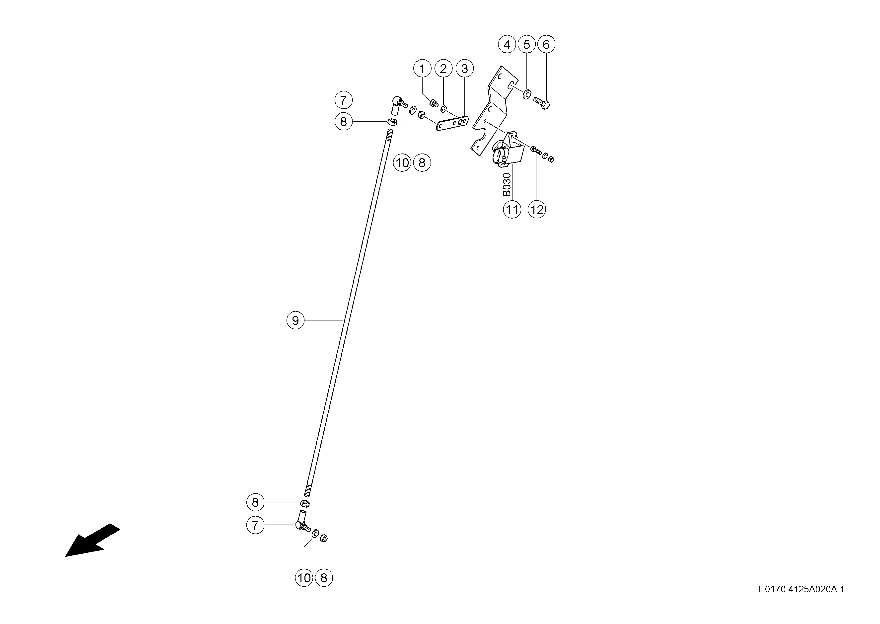 E0170 013 e31938 100 THRESHING CONCAVE d1