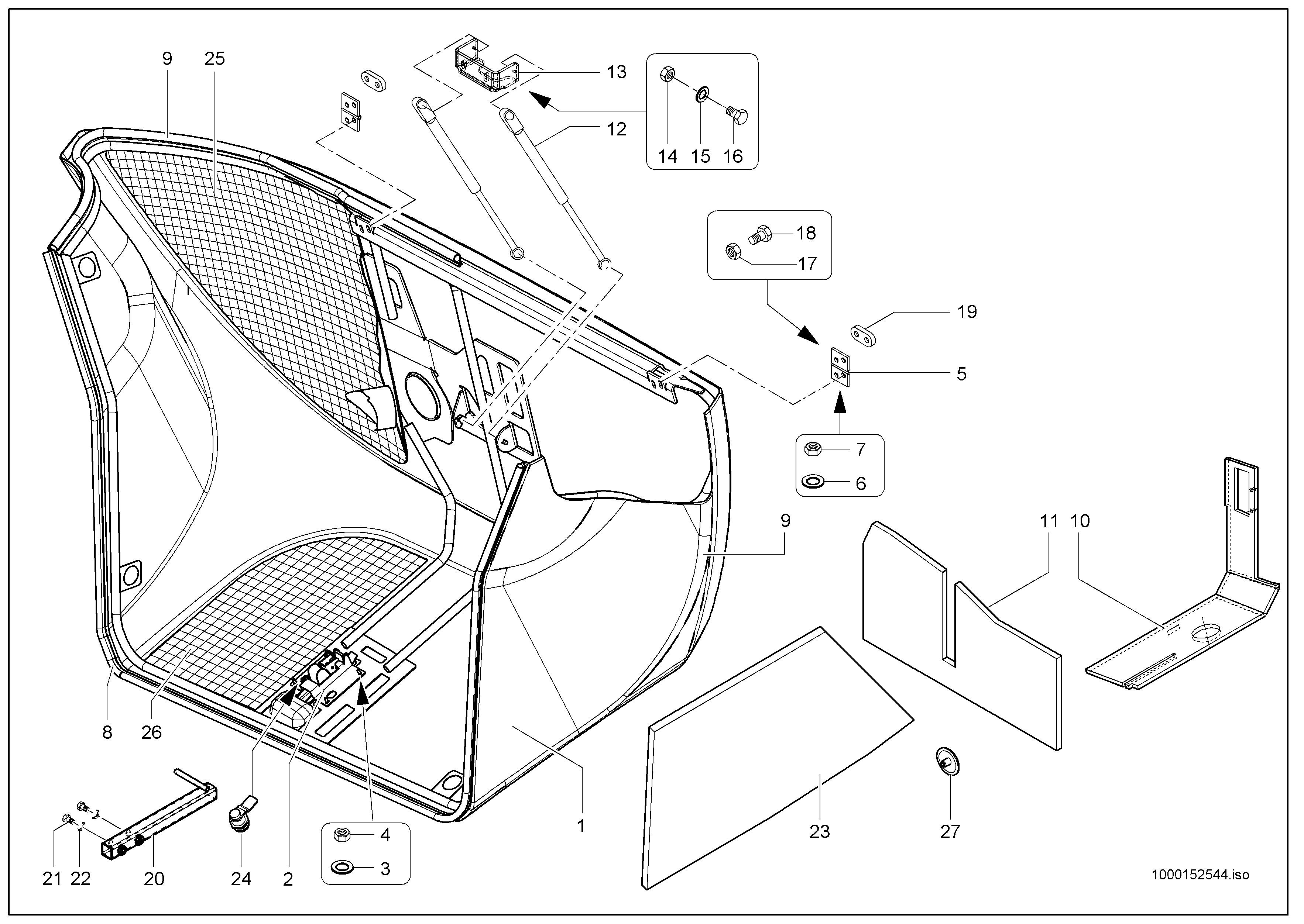E0183 021 282b22 100 BONNET d1