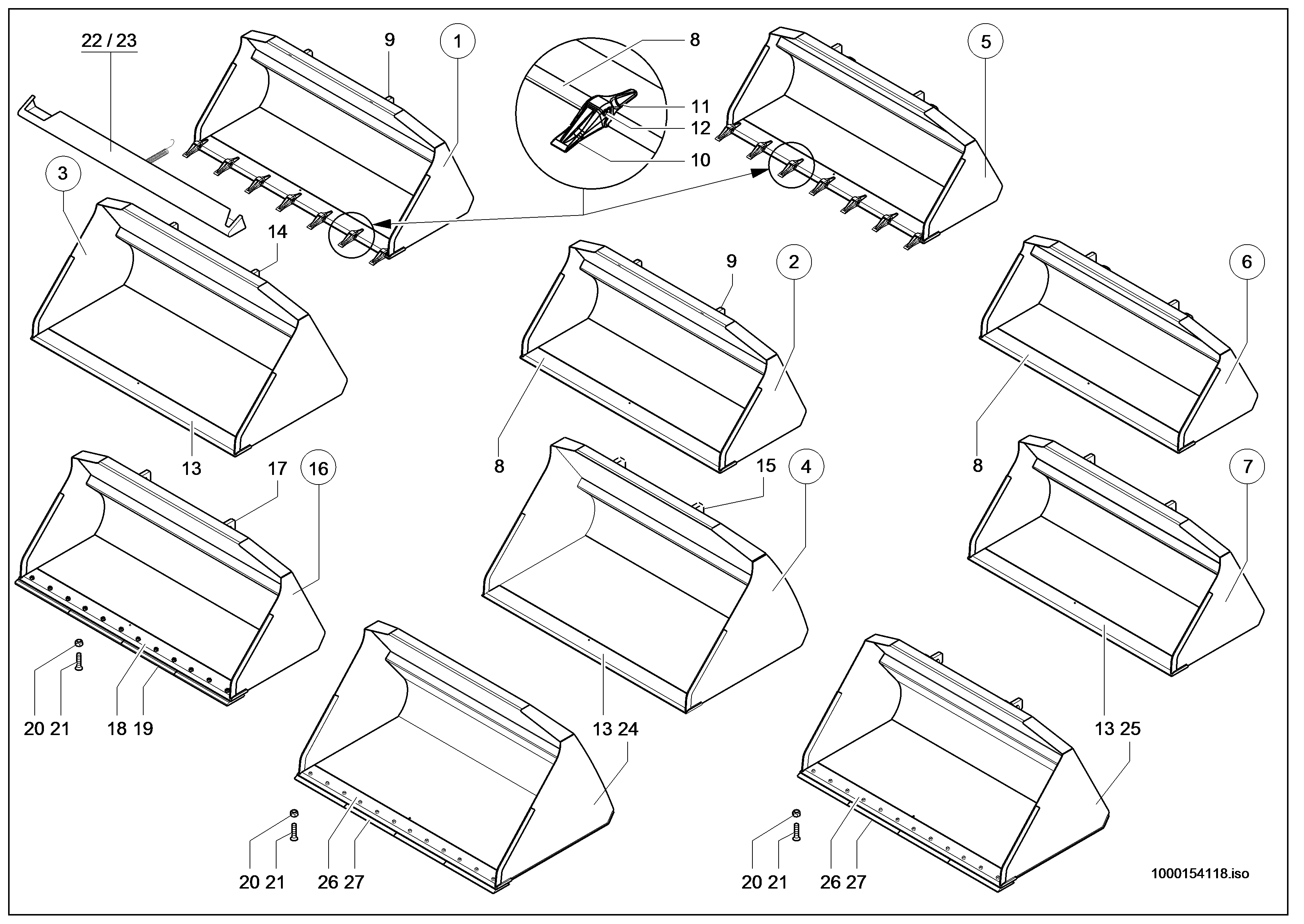 E0187 051 33b8cb 150 BUCKET d1