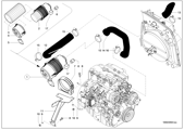 E0196 010 05e9ef 160 SOUND ABSORBER UNDER THE HOOD d1