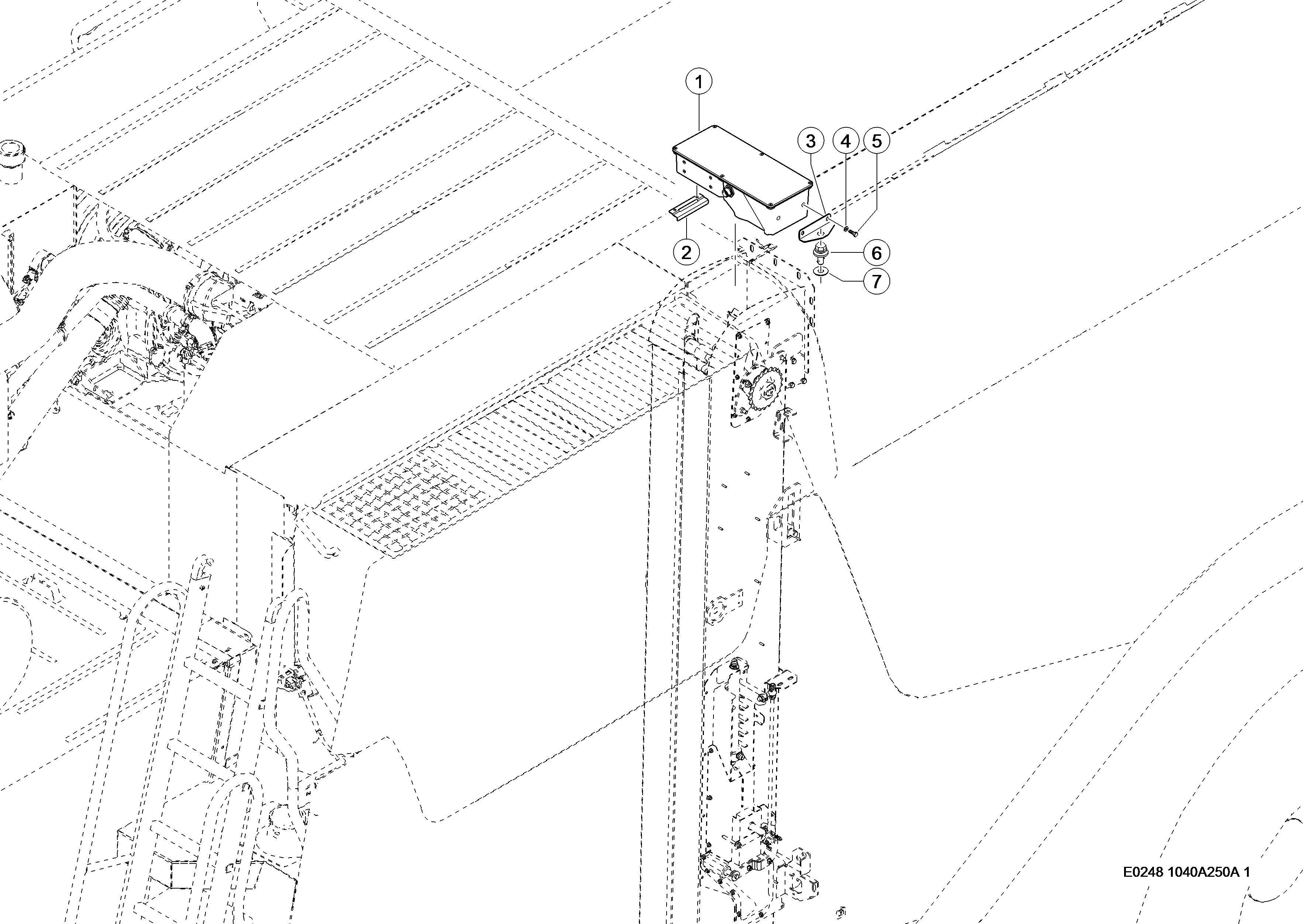 E0248 033 584936 05 CAB SUSPENSION d1