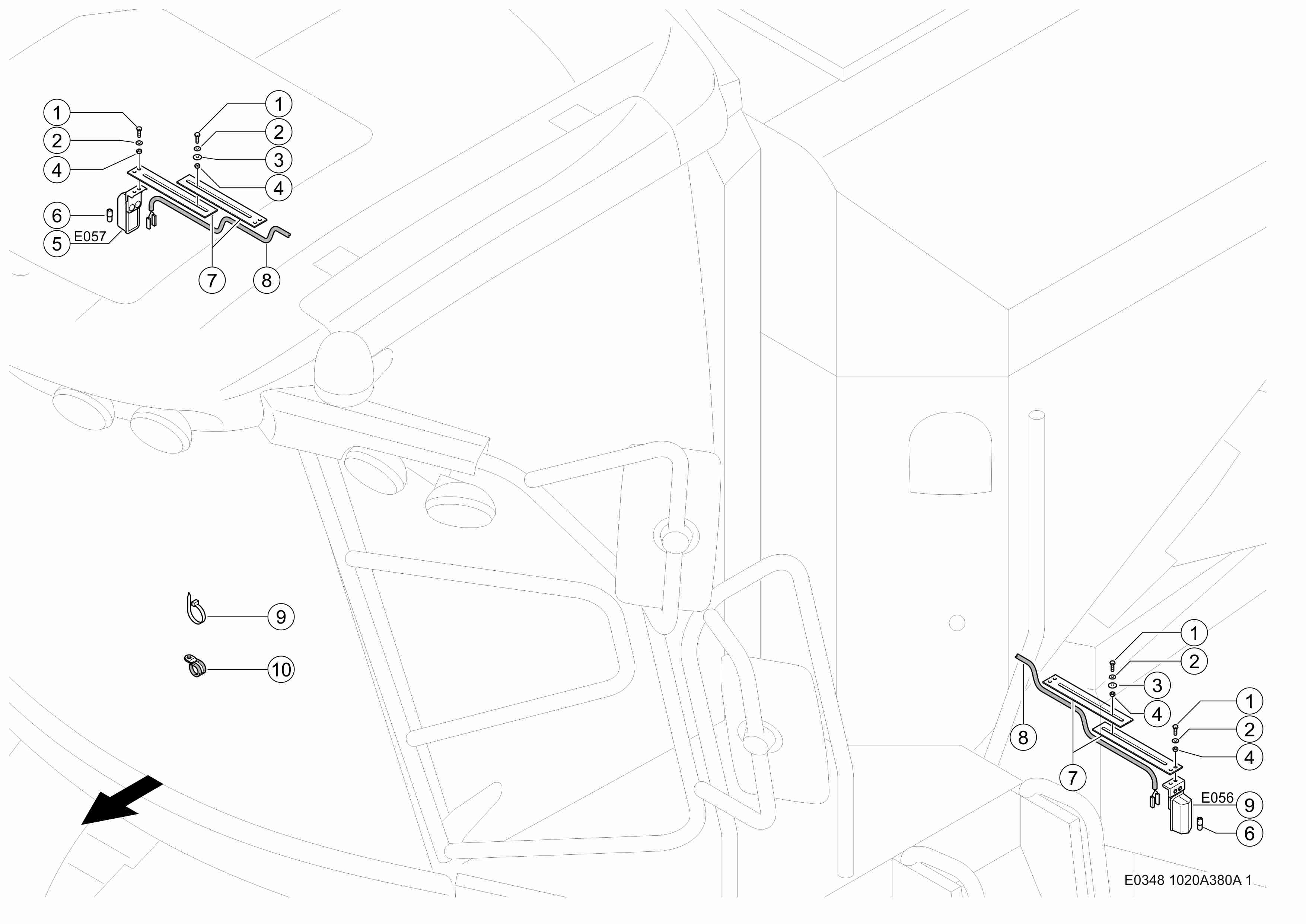 E0348 057 535e43 900 RETROFIT KIT d1