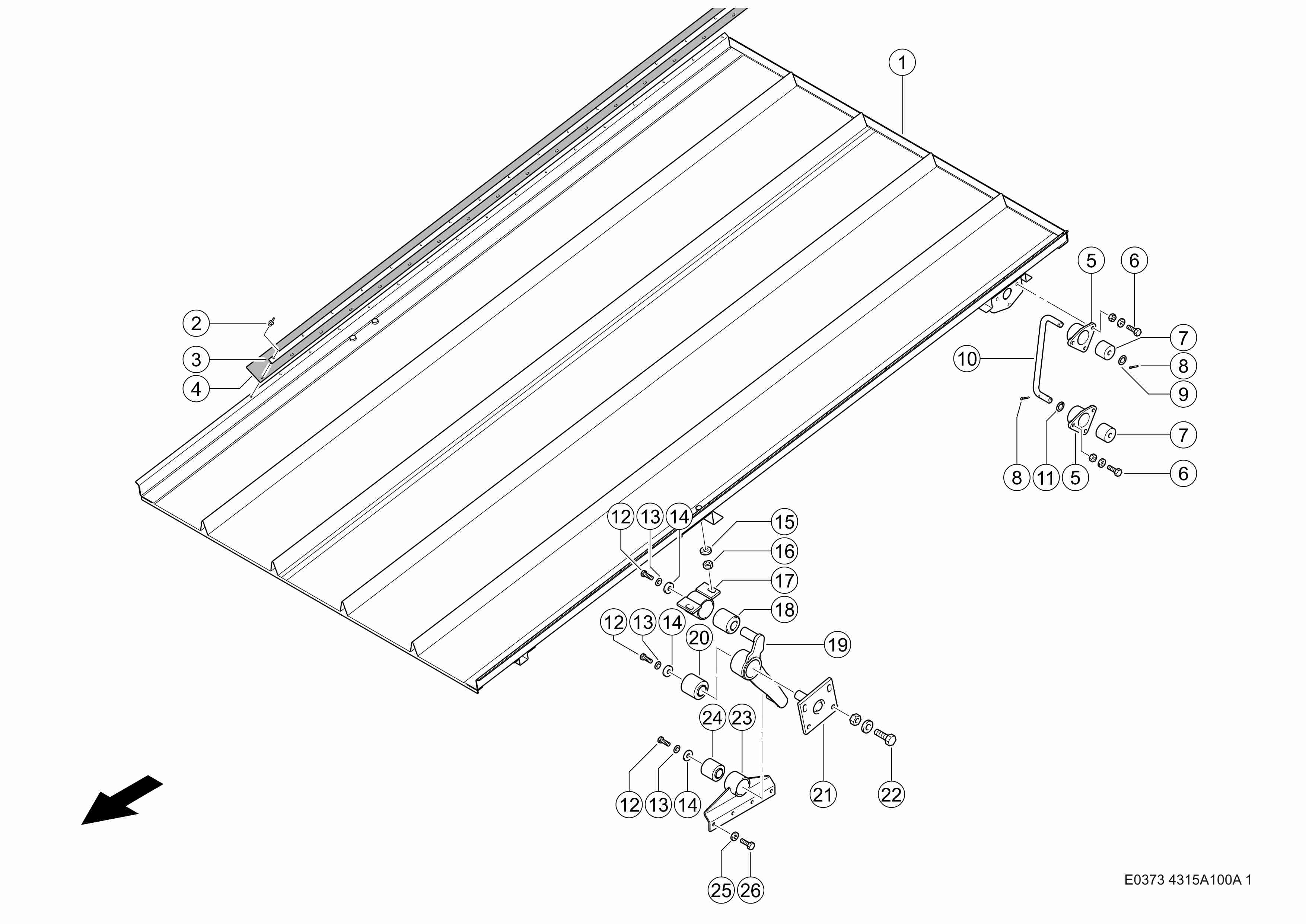 E0373 014 d6ef36 100 RETURN PAN d1