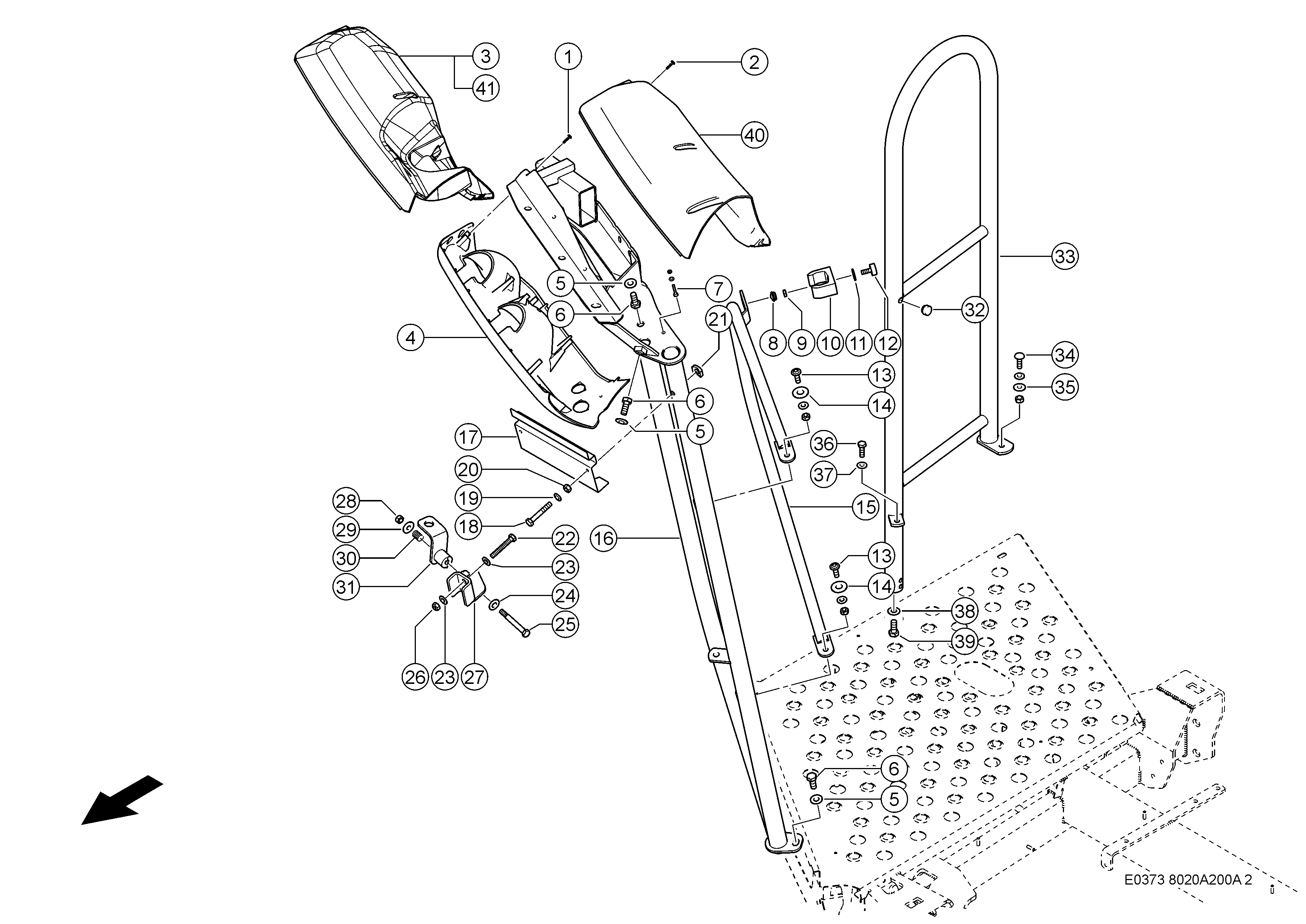 E0373 045 592b7e 200 RAIL d2