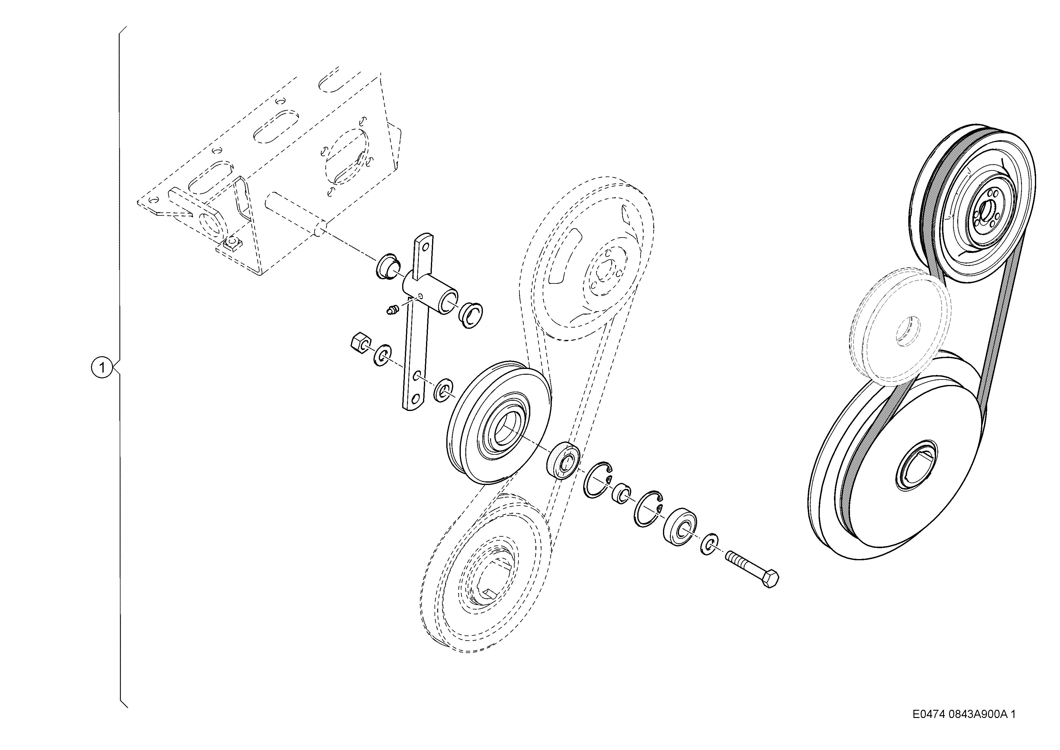 E0474 041 9b1ba0 900 RETROFIT KIT d1