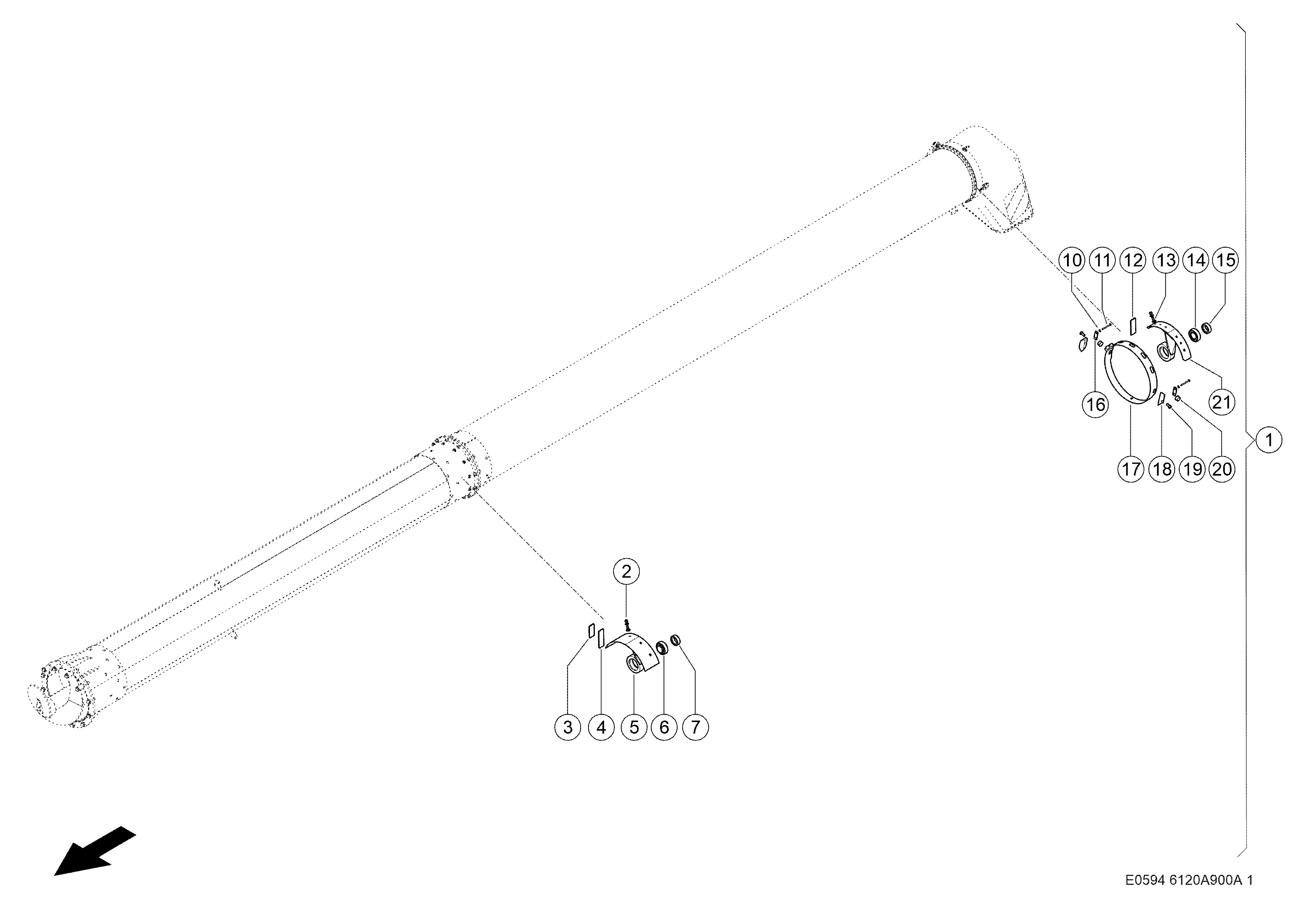 E0594 029 6a29df 900 RETROFIT KIT d1