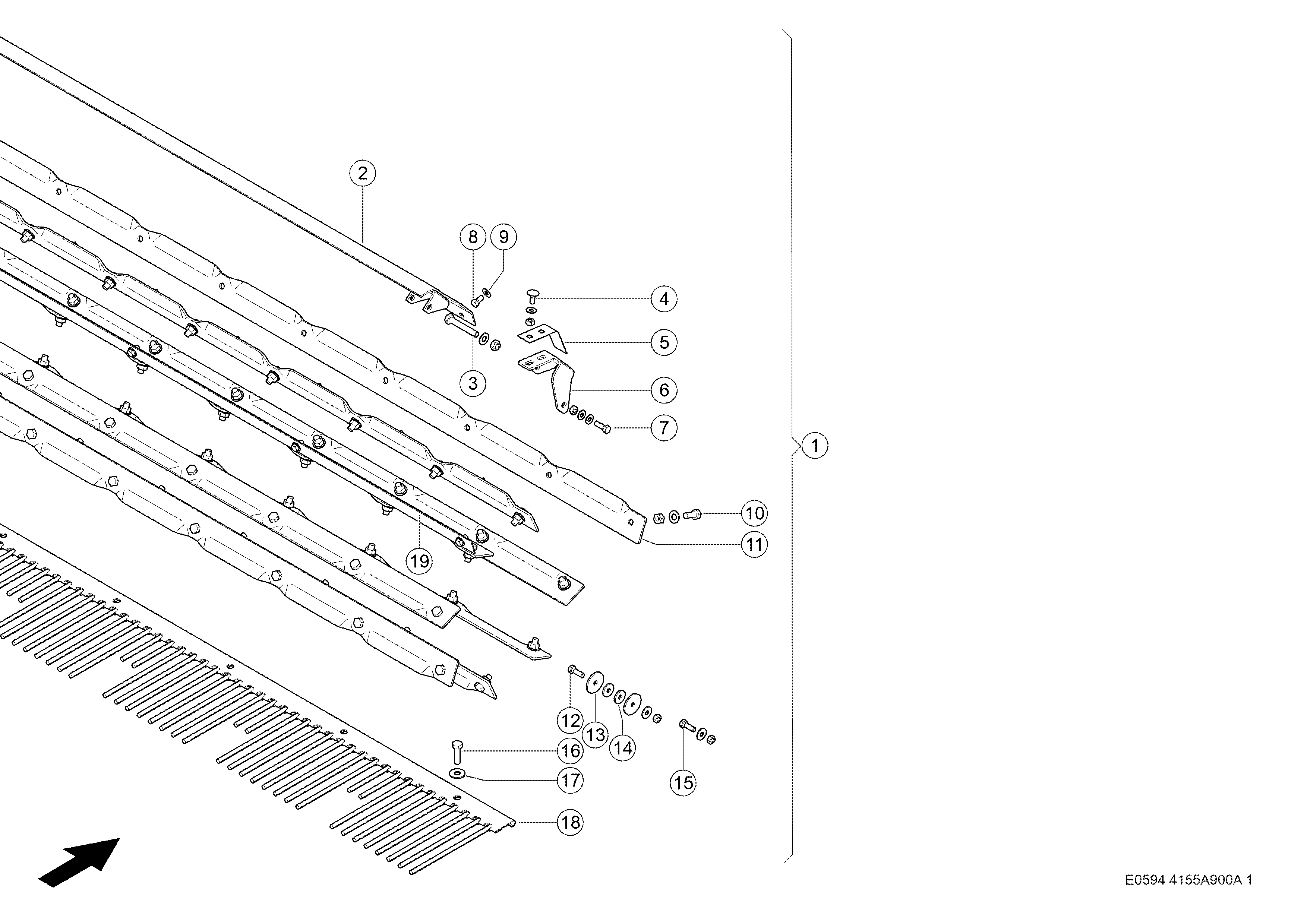E0594 038 0581c3 900 RETROFIT KIT d1