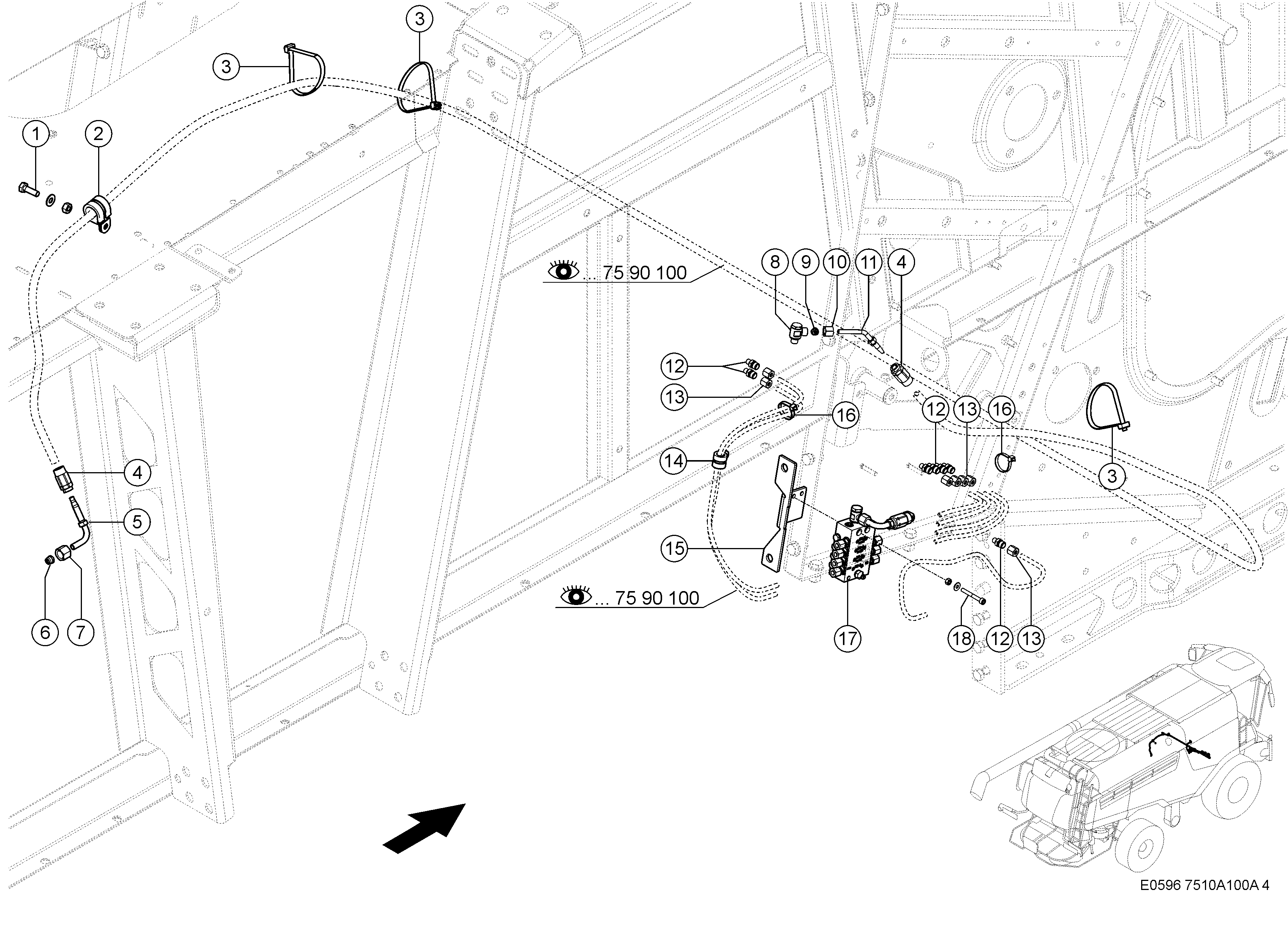 E0596 004 d60364 100 DISTRIBUTOR d2