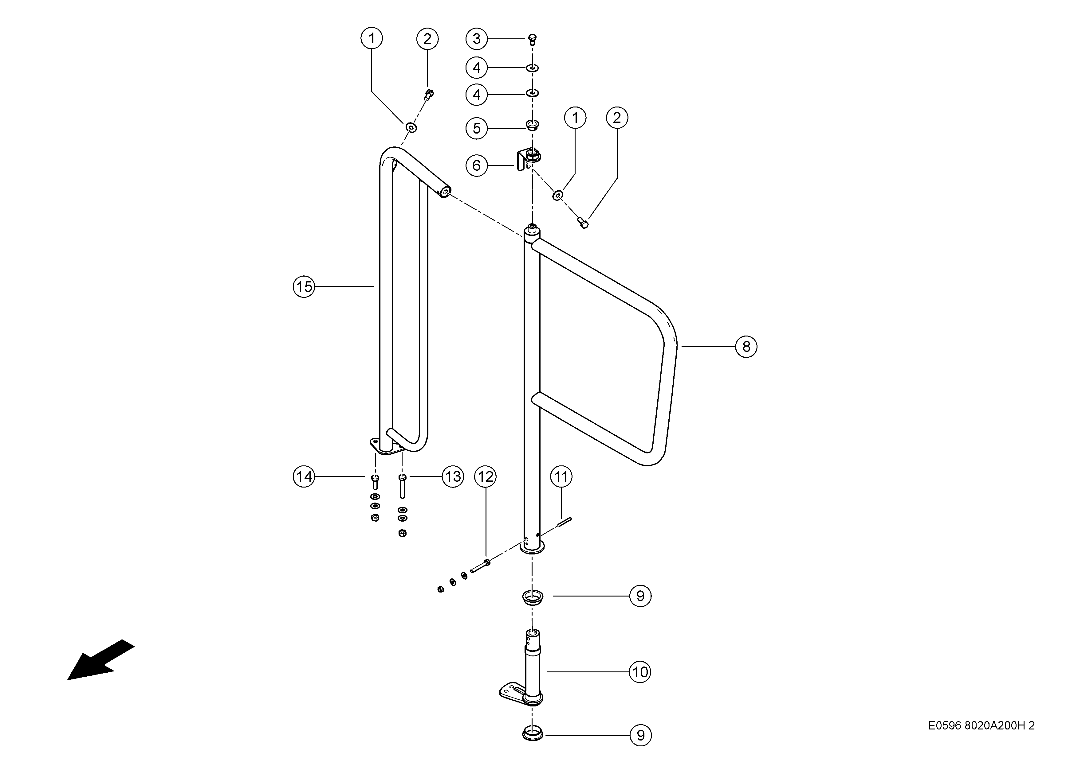 E0596 015 cf55f7 200 RAIL d2