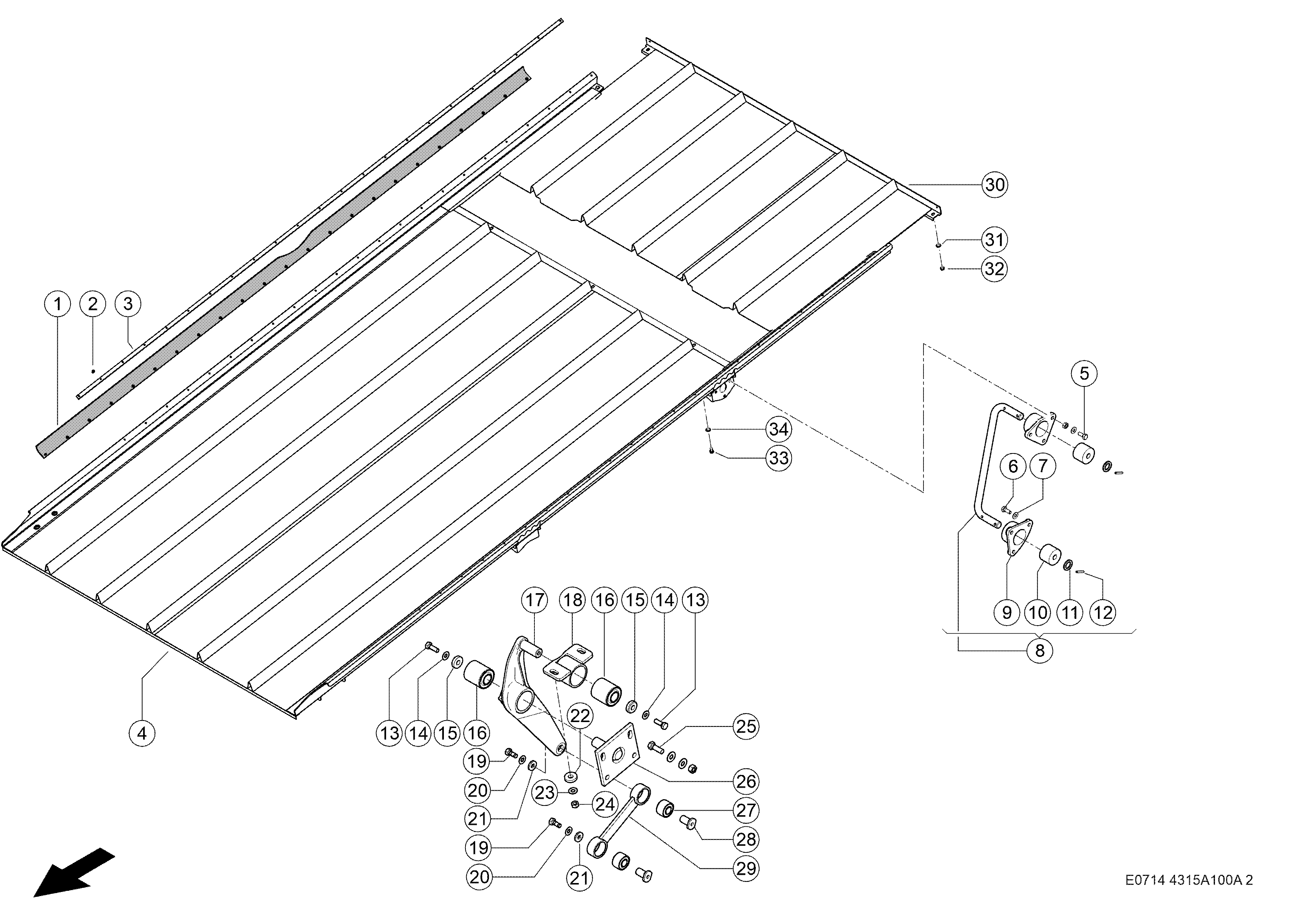 E0714 021 a81f51 100 RETURN PAN d2