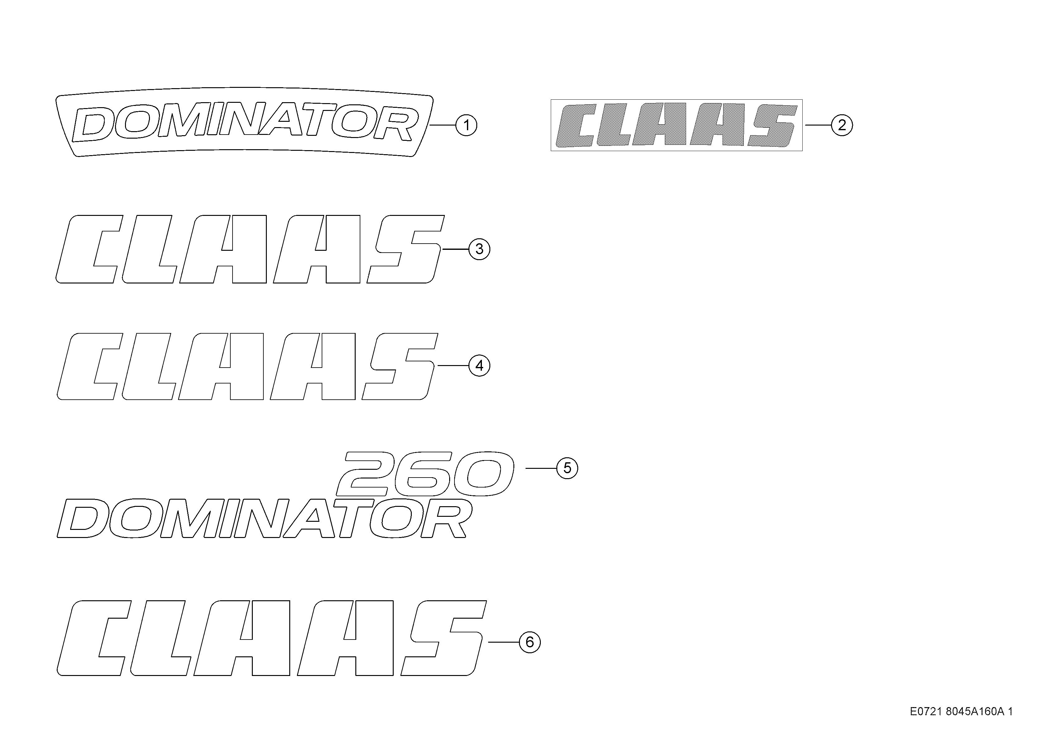 E0721 020 4c0627 240 HORN d1