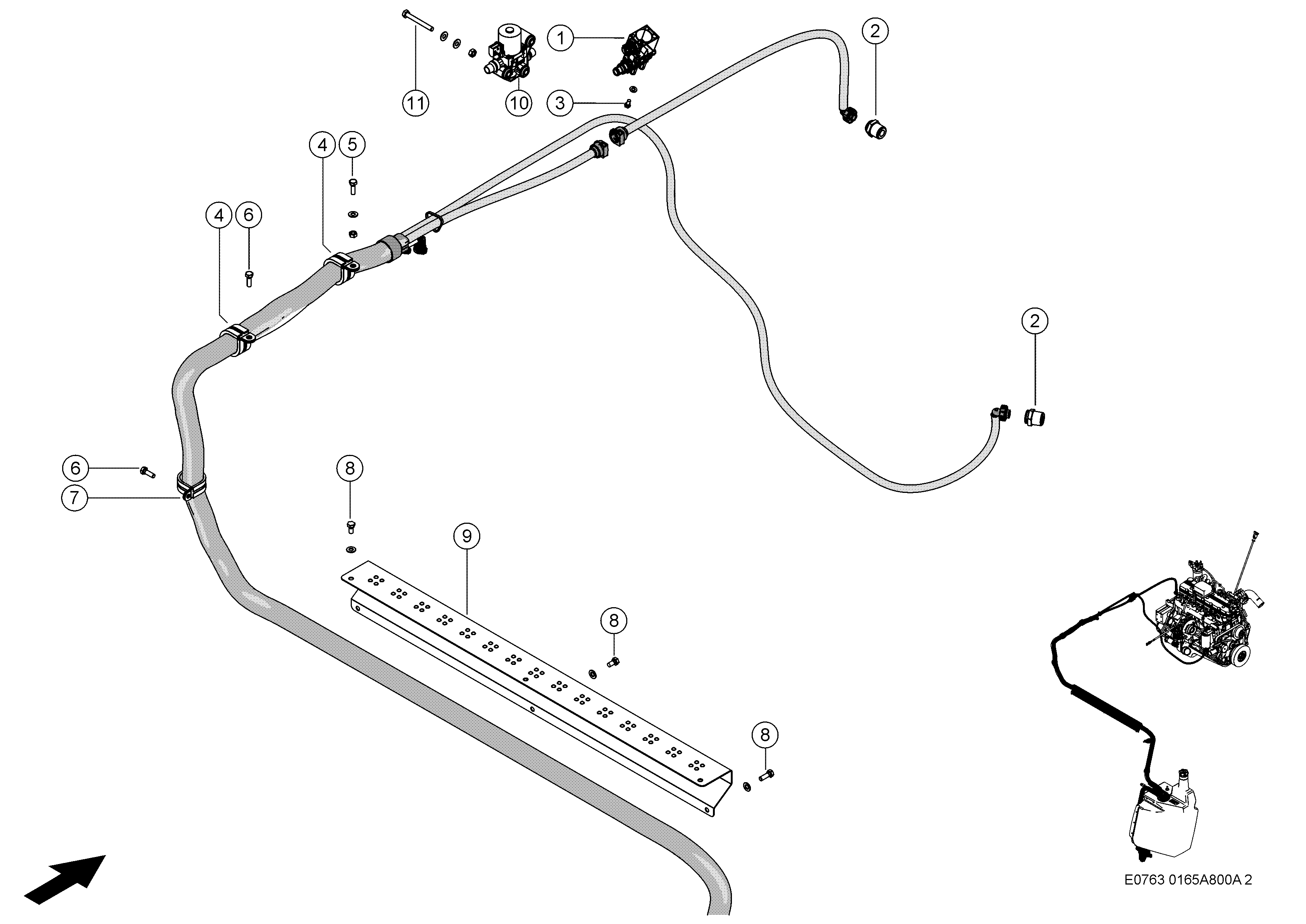 E0763 029 9ff278 800 UREA LINES d2