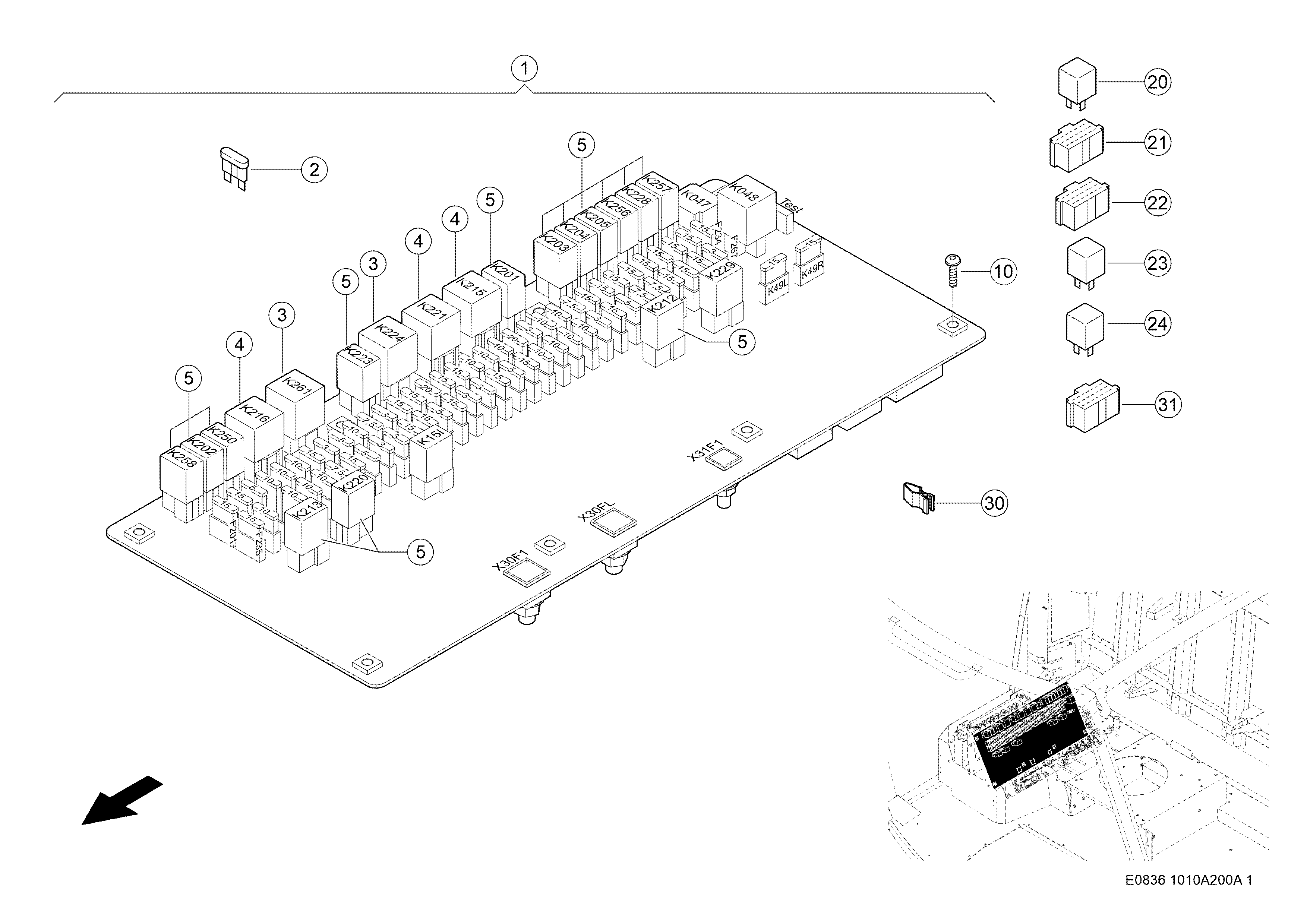 E0836 059 46071b 200 CENTRAL ELECTRICS d1