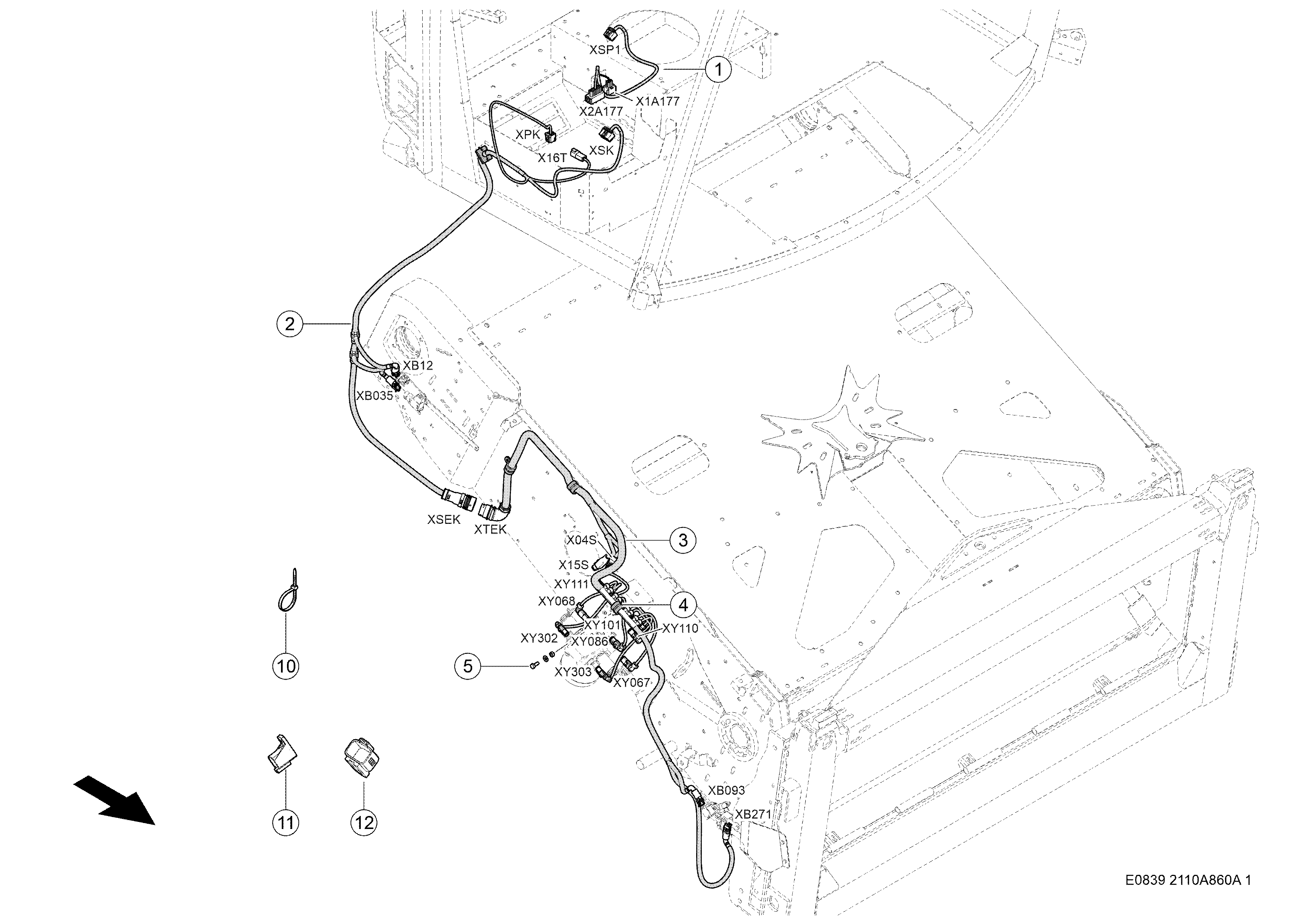 E0839 056 1a7592 900 RETROFIT KIT d1