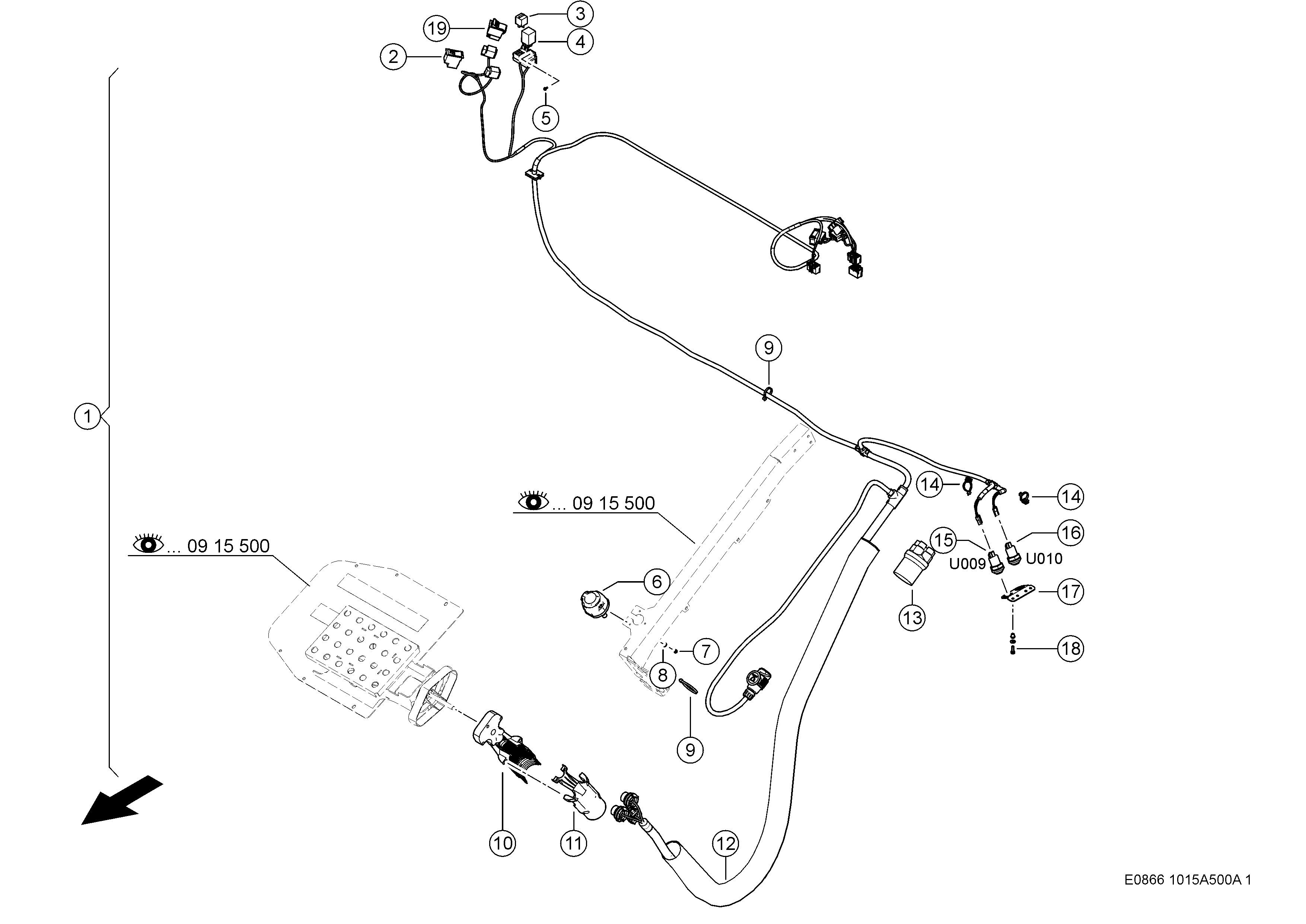 E0866 026 d8d050 500 MULTICOUPLER d1