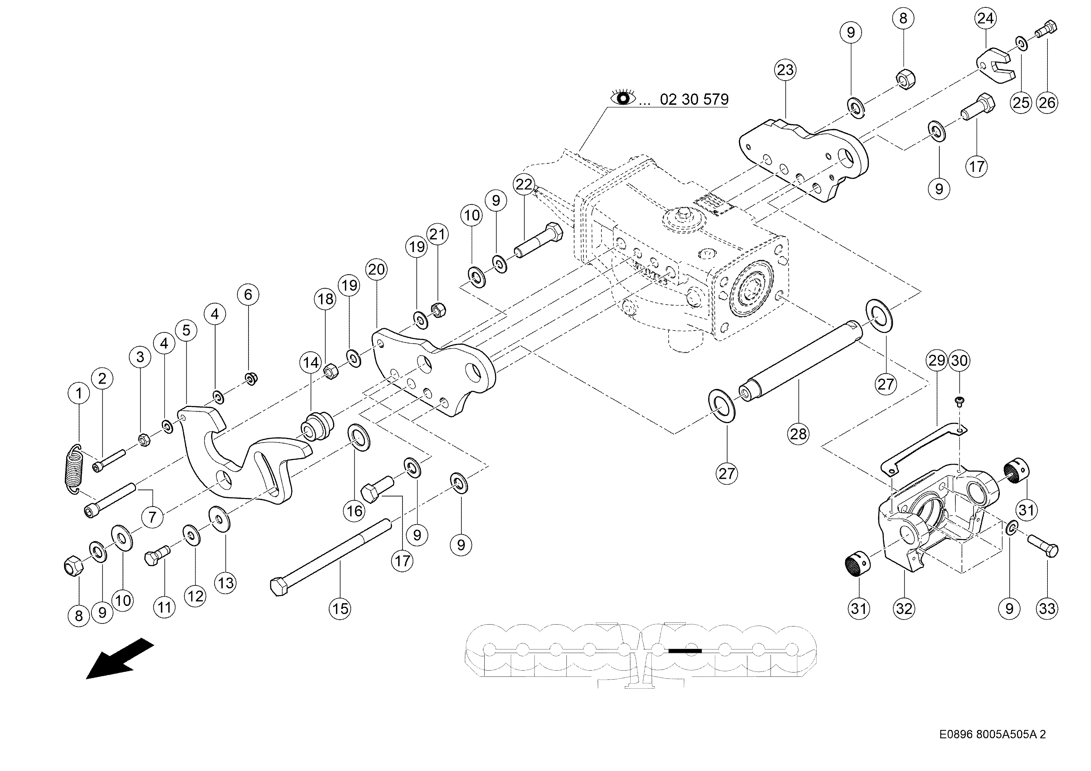 E0896 026 e58253 505 SIDE FRAME 1 d2