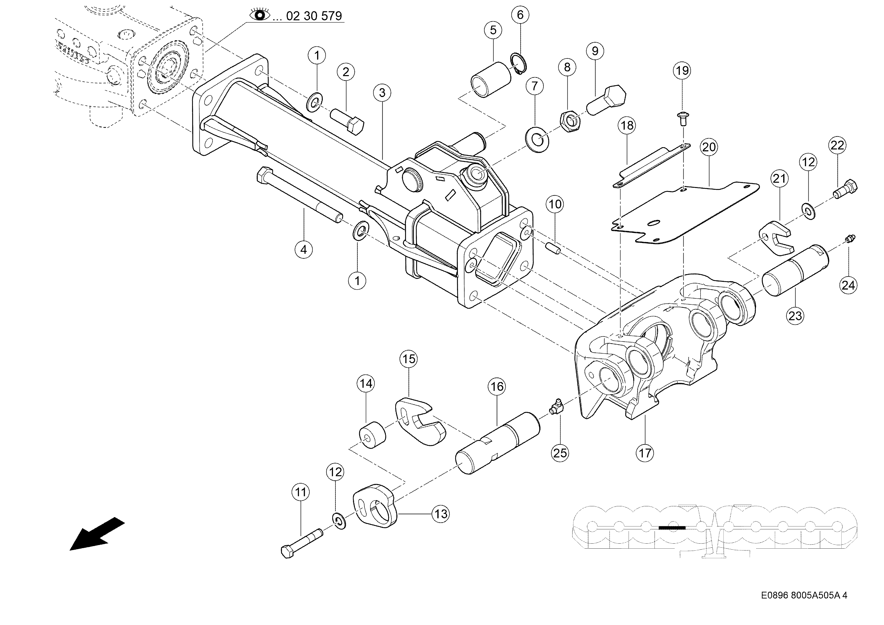 E0896 026 e58253 505 SIDE FRAME 1 d4