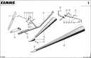 Z0870 004 71d165 CUTTER BAR d1