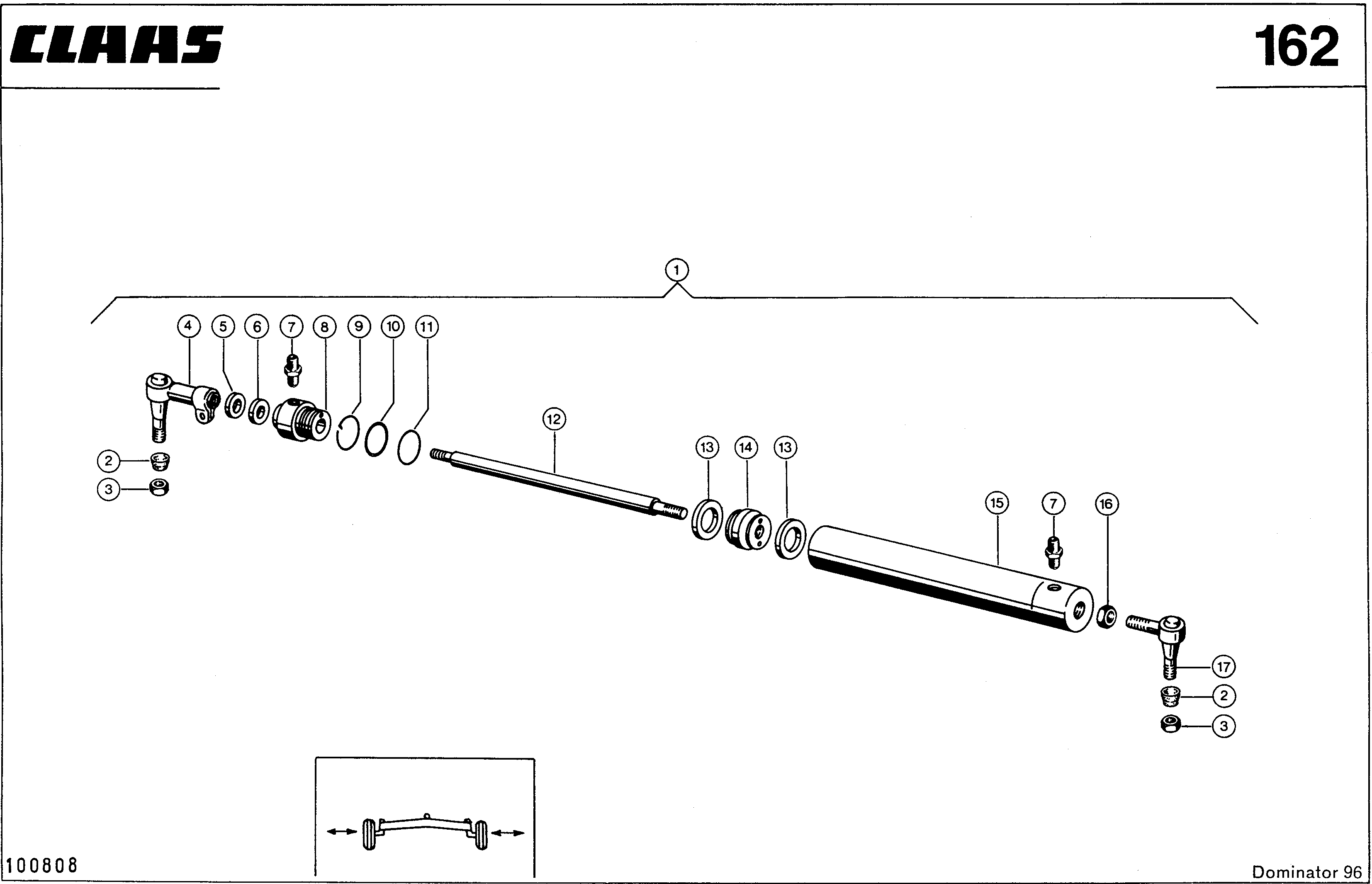 Z0890 037 803391 DIFFERENTSTEERSYSTg LINES GP STEERING d1
