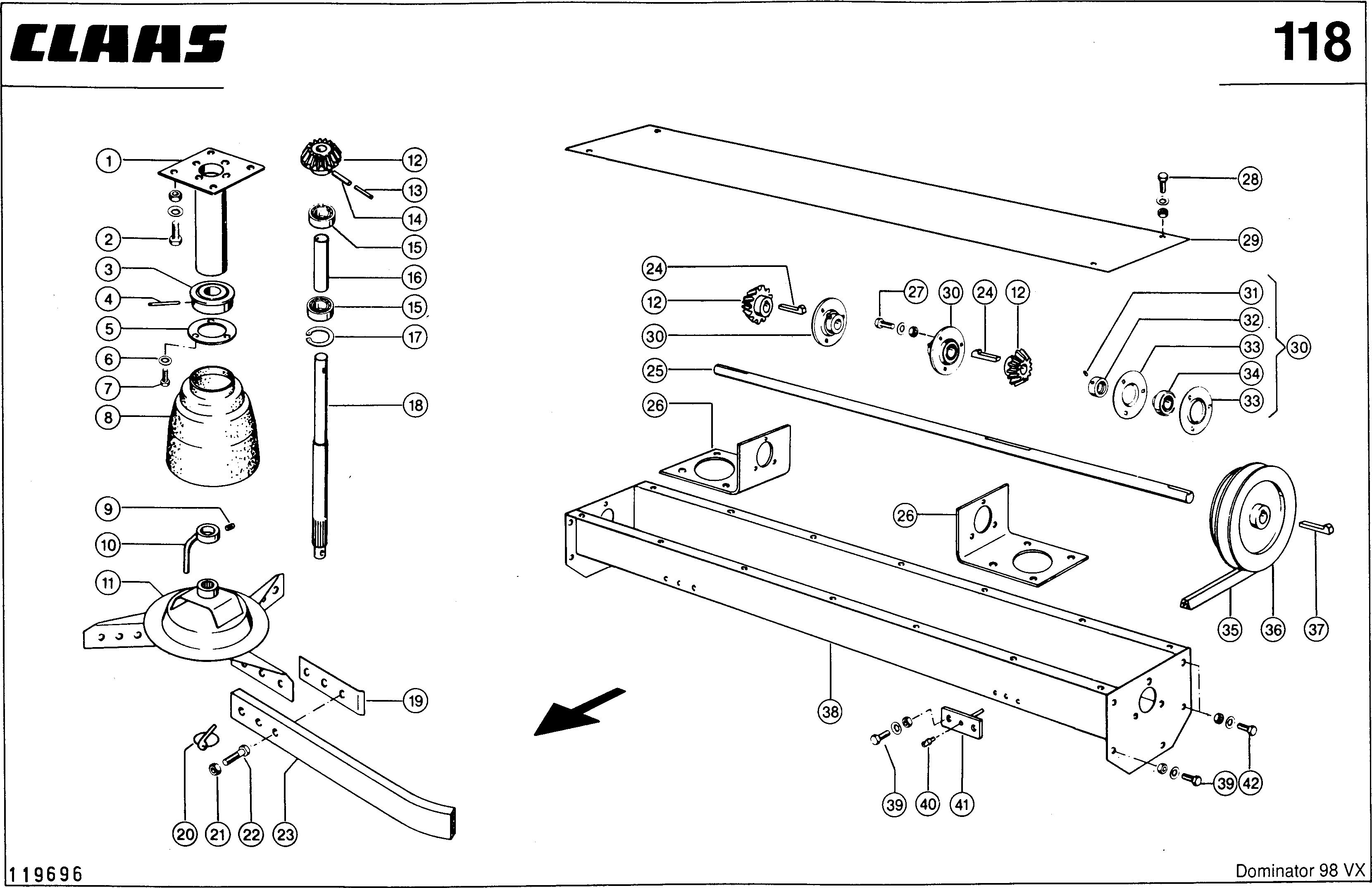 Z093A 001 230010 STRAW SPREADER d1