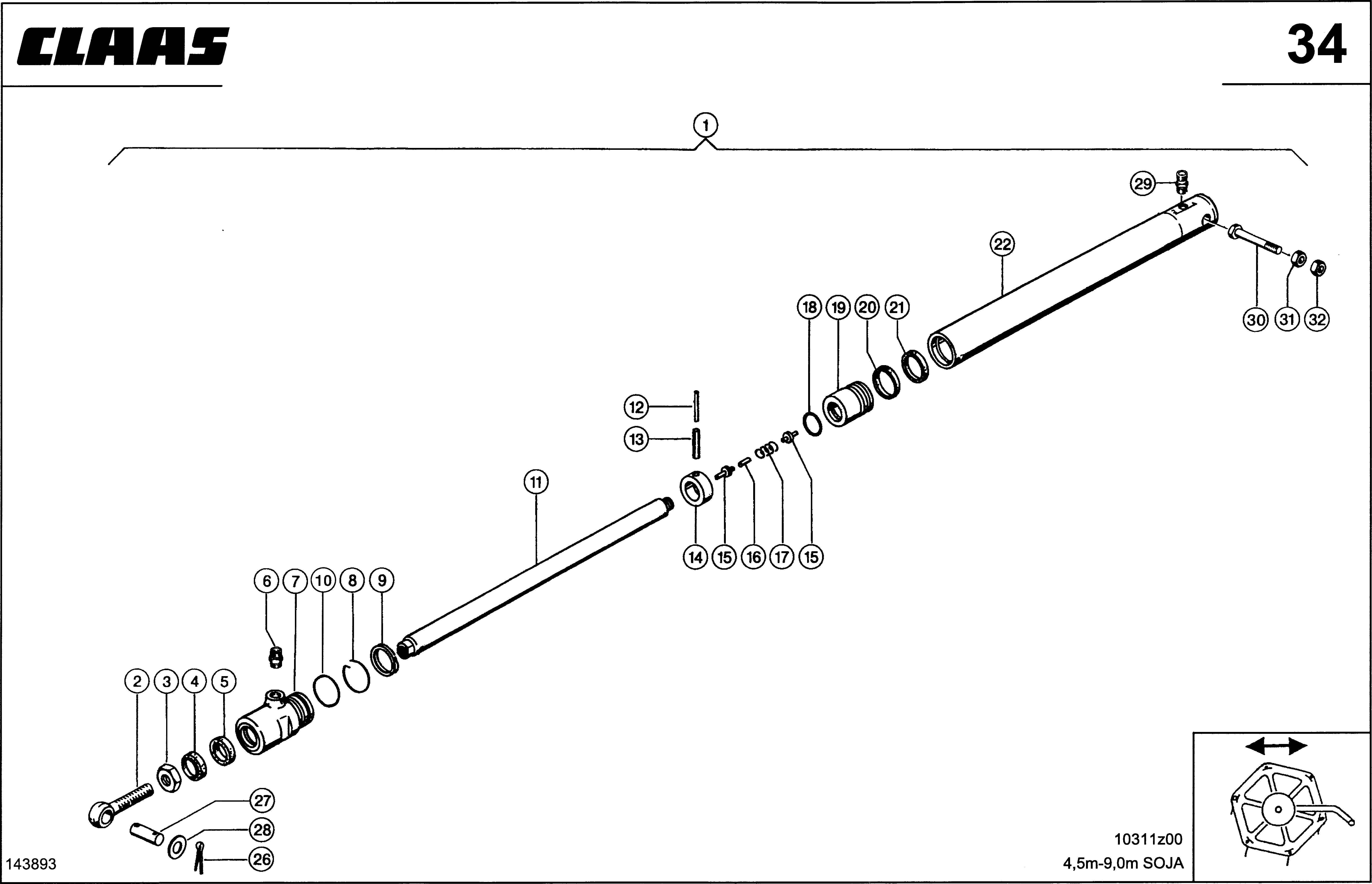 Z4400 033 489b01 WIRING LOOM CONNECTION TO MACHINE d1