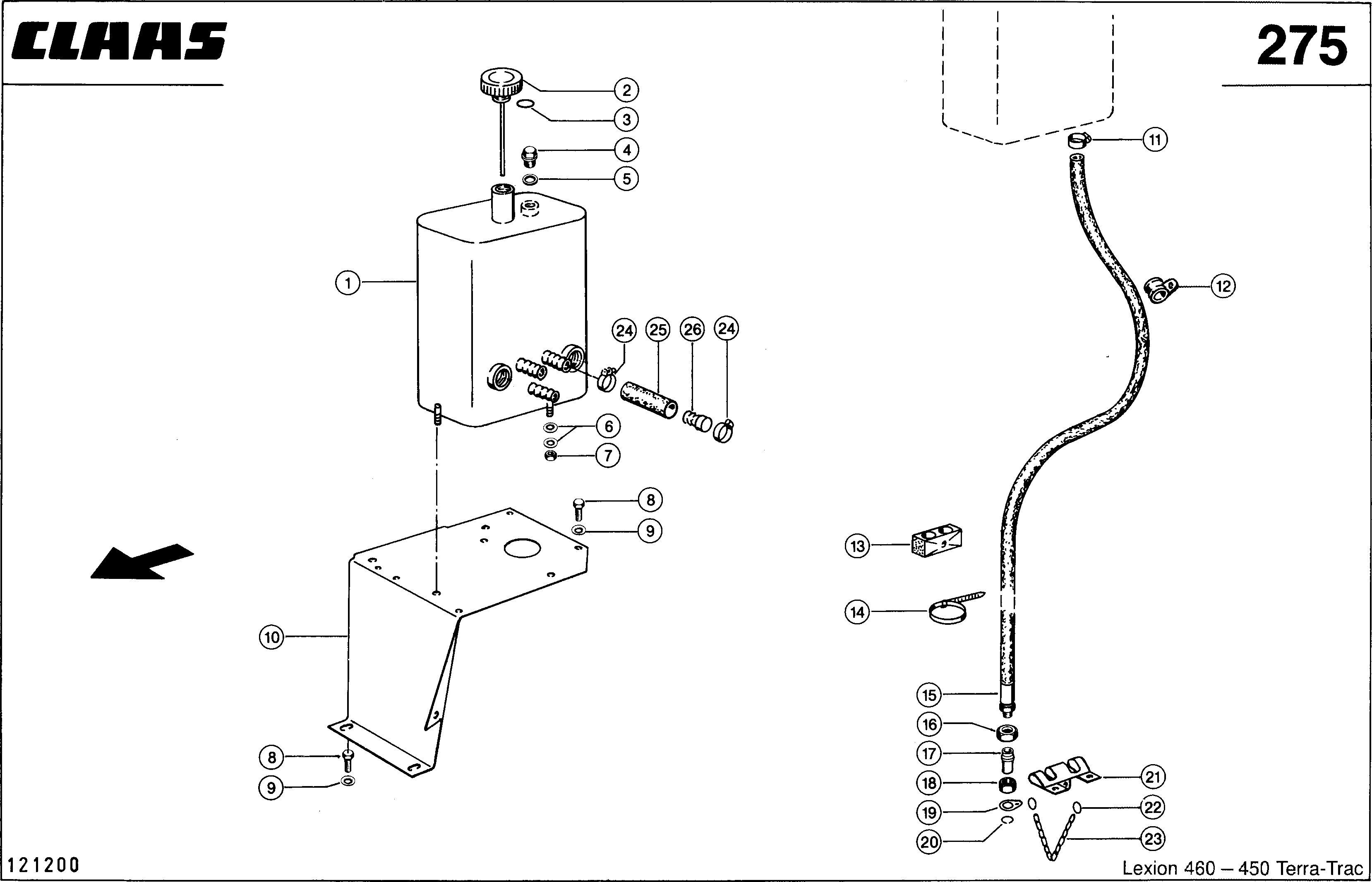 Z4570 001 a69bdd HYDRAULIC OIL TANK d1