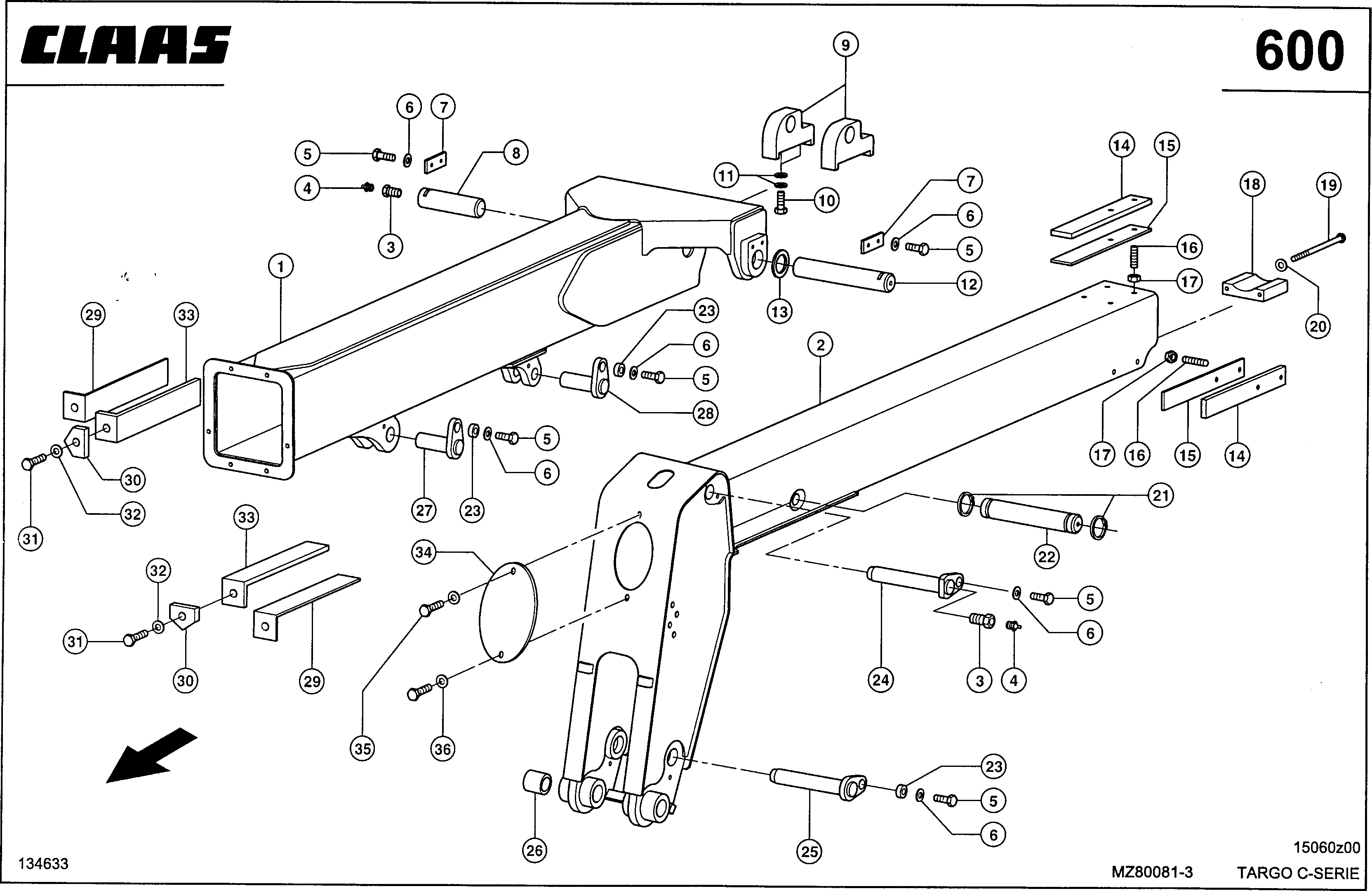 Z5170 044 c69746 TILT MECANISM d1