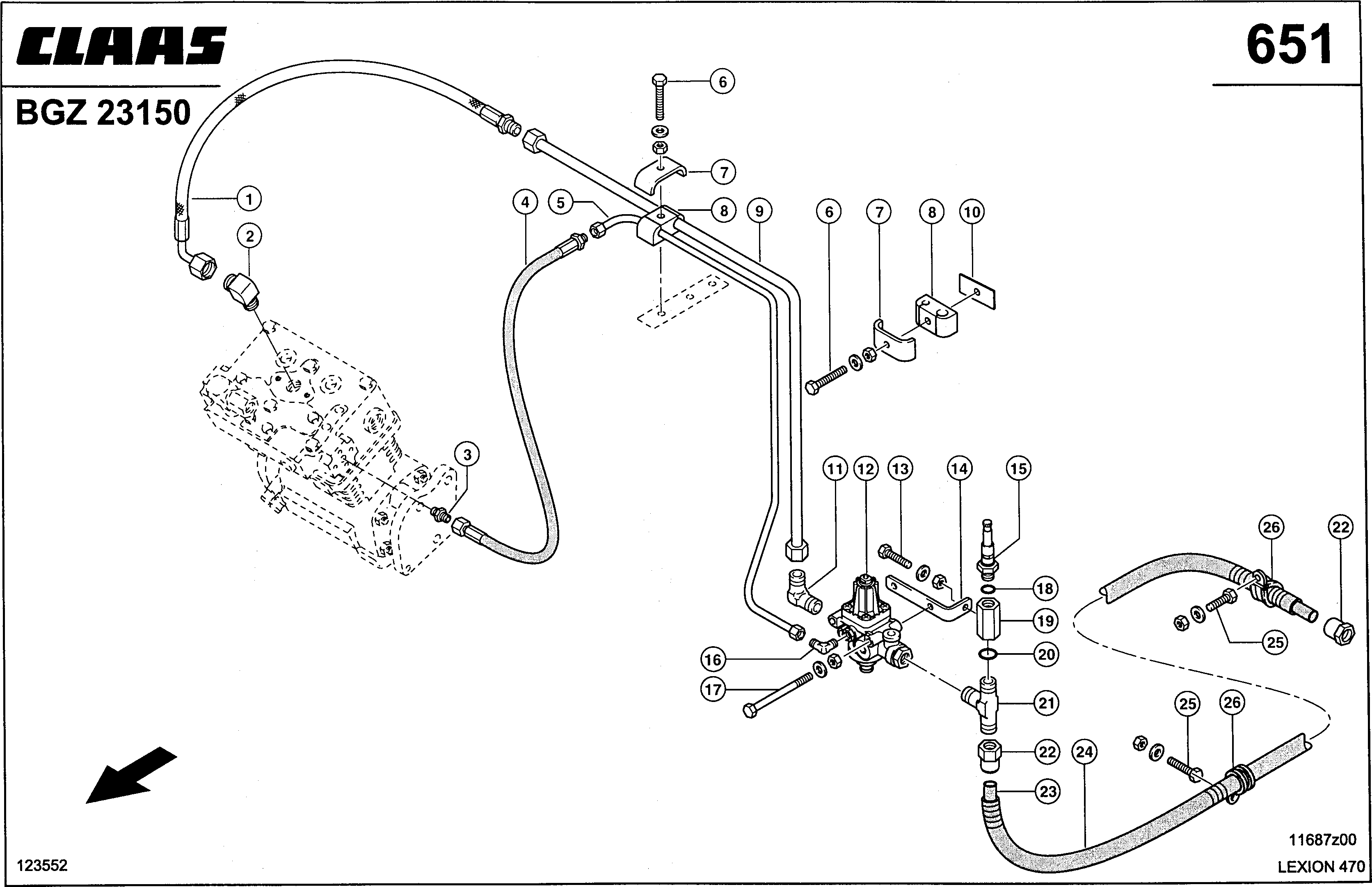 Z5450 060 25c038 COMPRESSED AIR SYSTEM AIR GUN d1