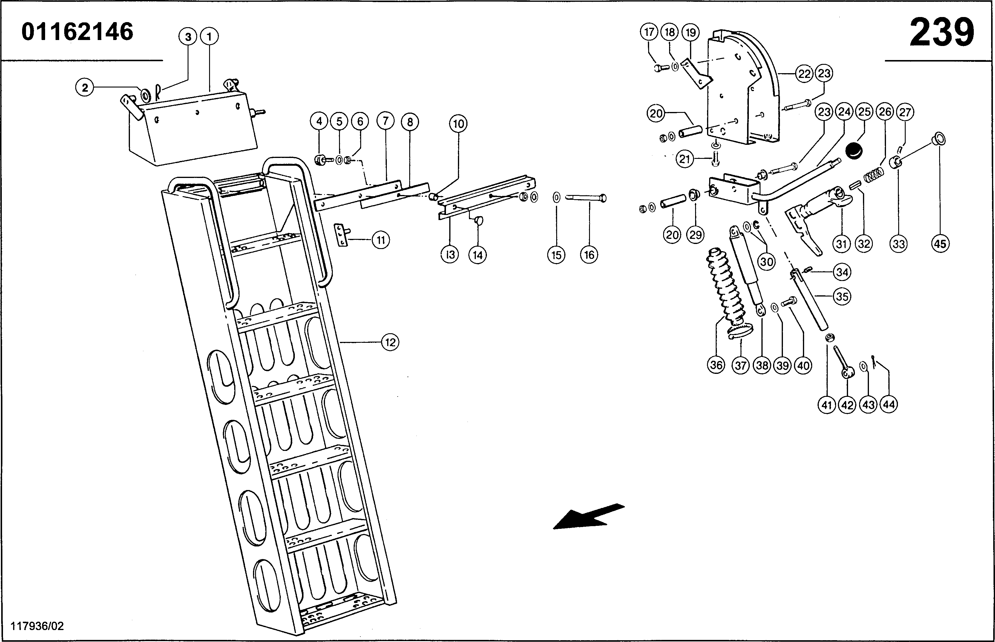 Z5570 033 41024c EXTENSION WITH RAILING d1