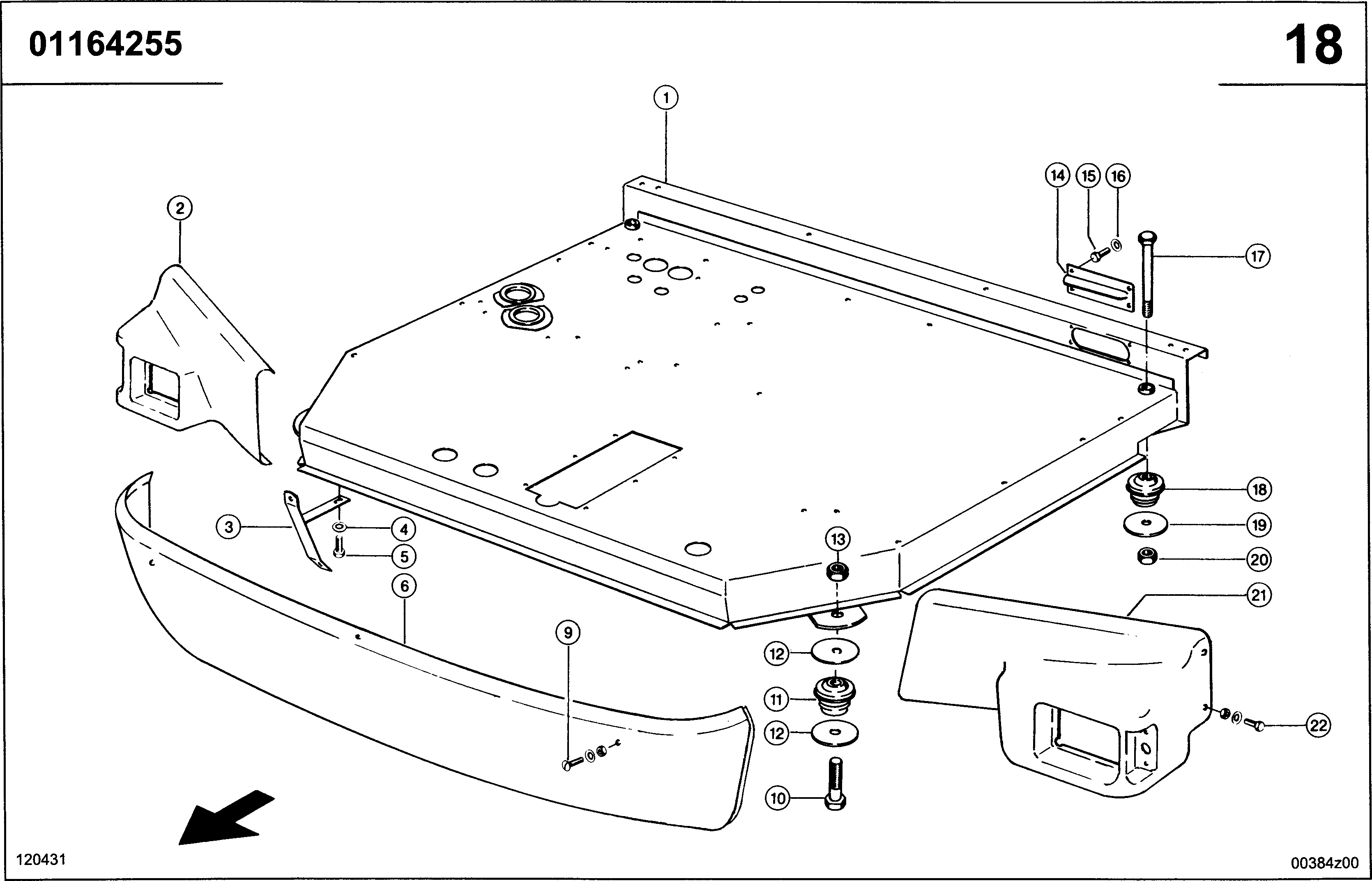 Z5670 015 60548d OPERATERS PLATFORM d1