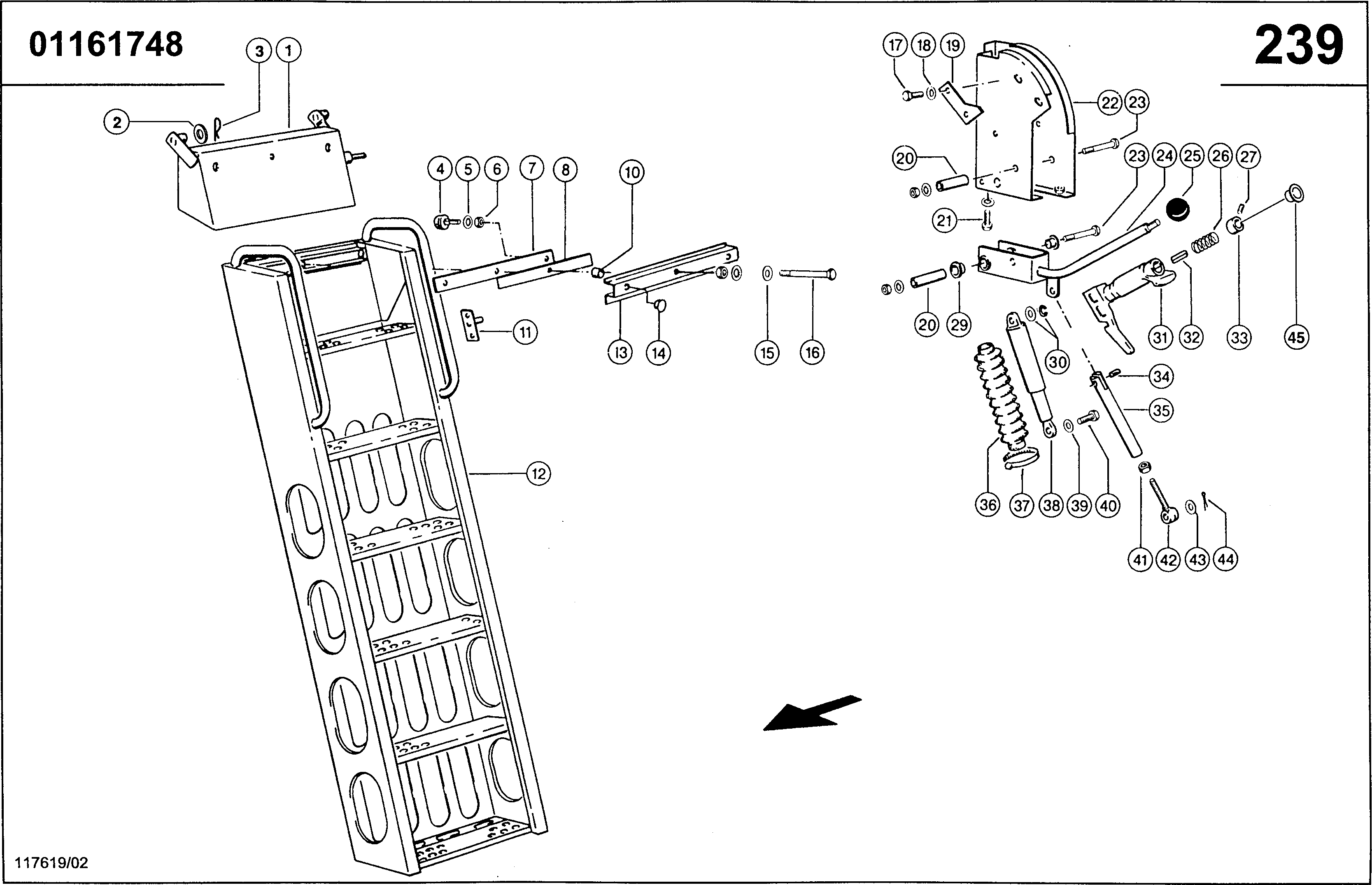 Z5680 034 2d3c67 EXTENSION WITH RAILING d1