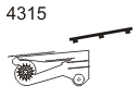 Z5740 053 d7fcb2 TENSION FOR THRESHMECHANISM DRIVE BELT d1
