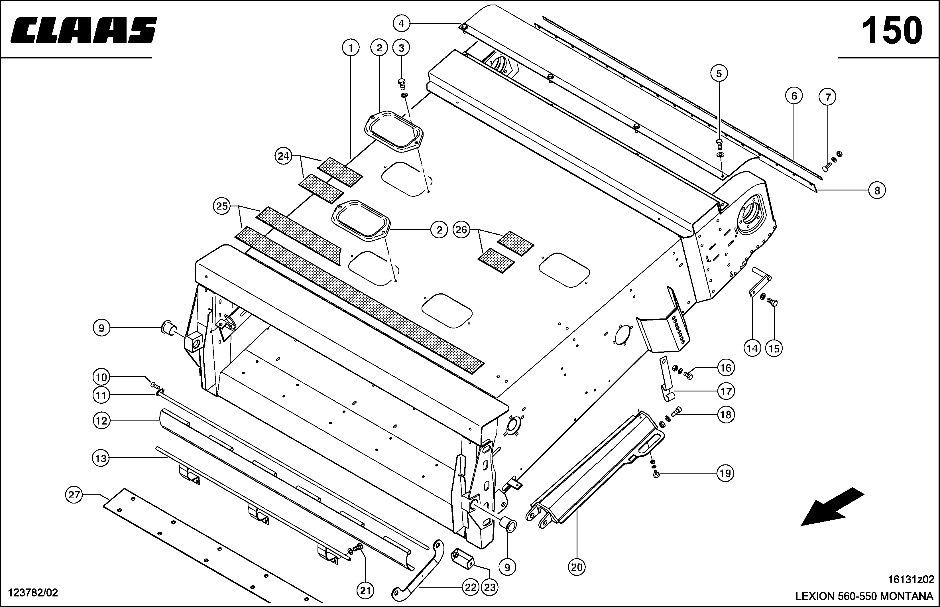 Z5800 054 28ca86 FOLDING FRAME AND ADAPTER d1