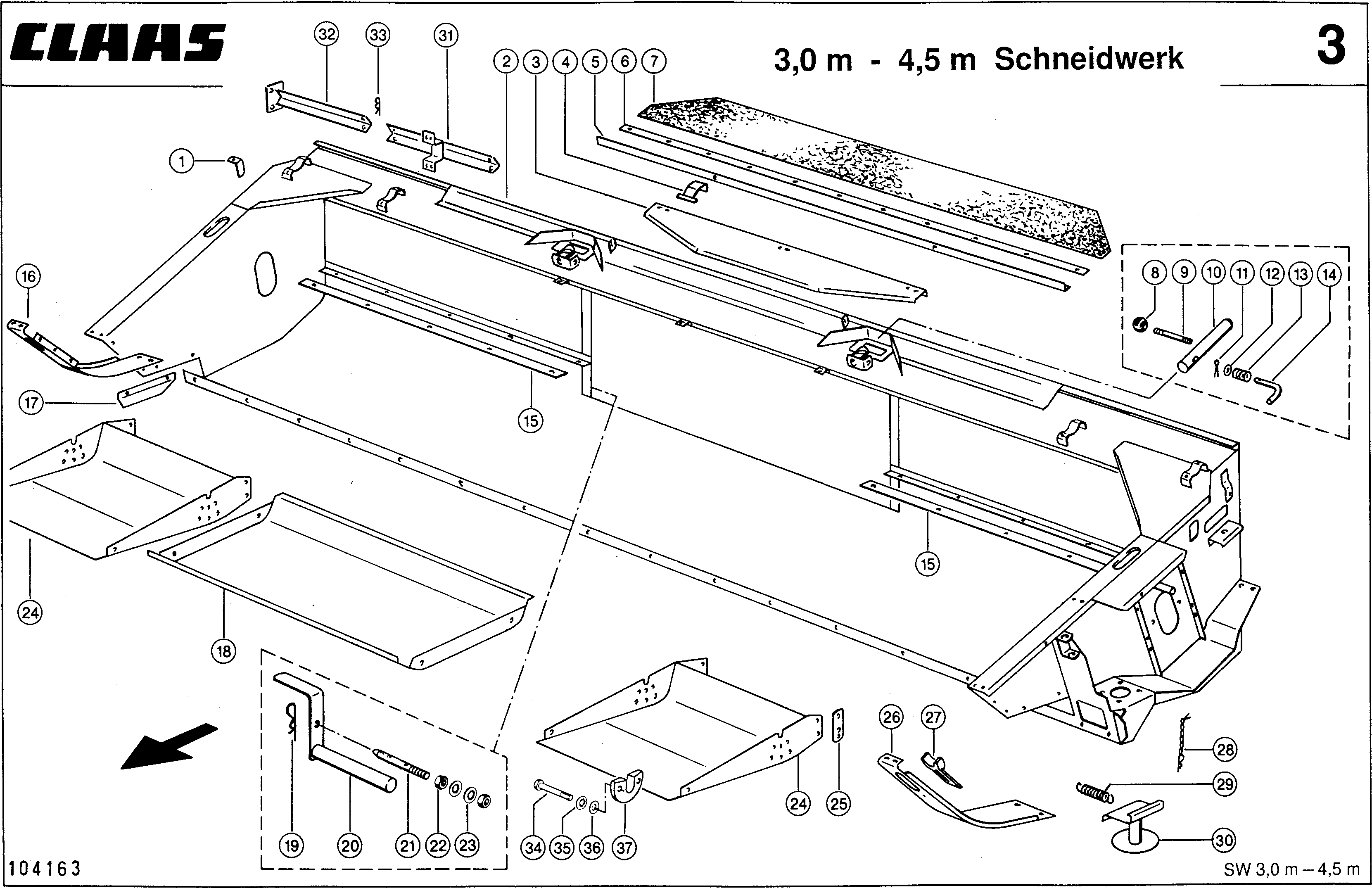 Z7010 005 68172b CUTTER BAR d1