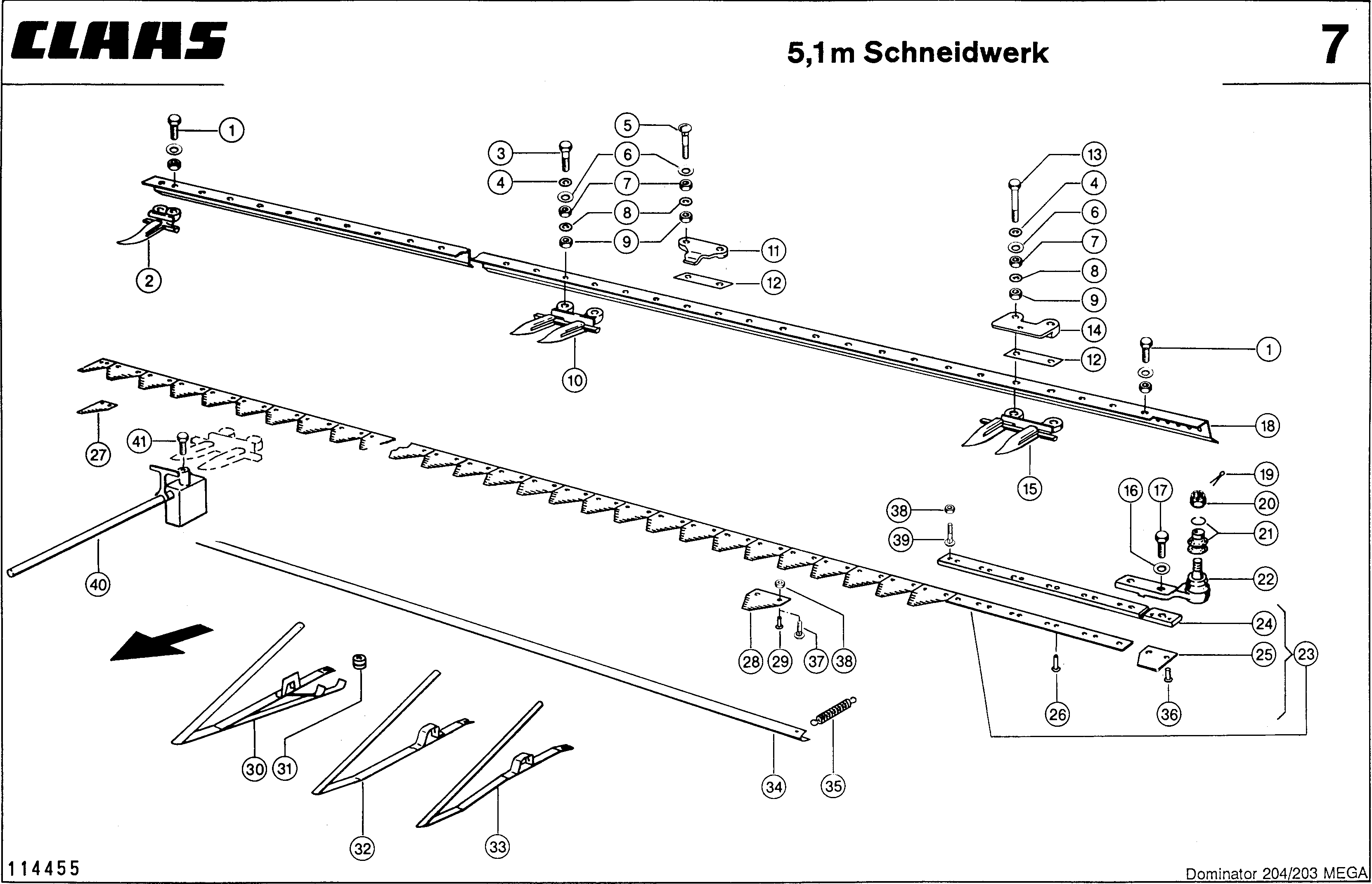 Z9350 005 17706e Cutterbar 60 75 m Cac d4